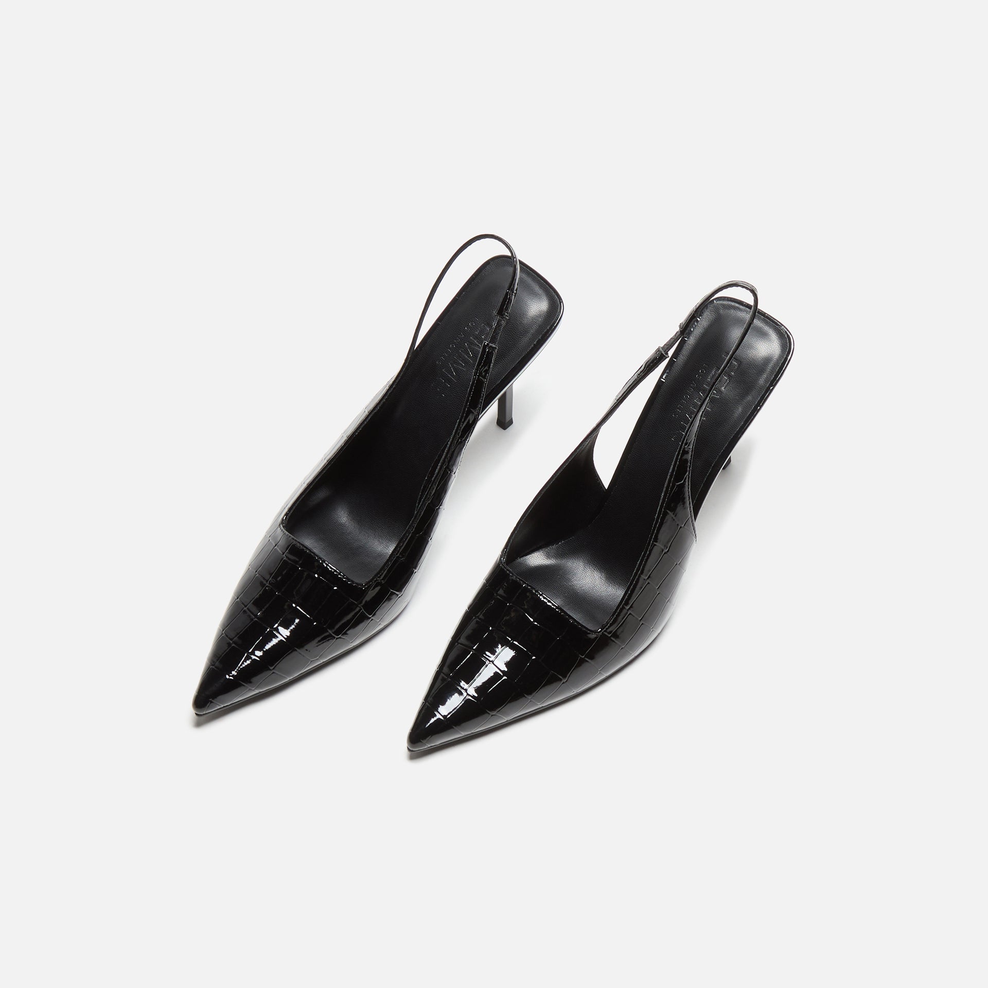 Femme LA G63 Slingback - Exotic Noir