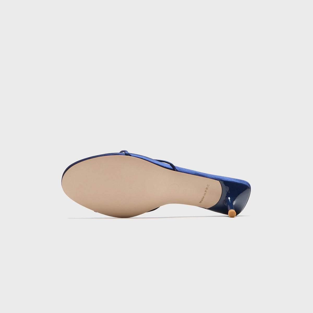 Femme LA Maeve Slipper - Nocturnal Blue Satin