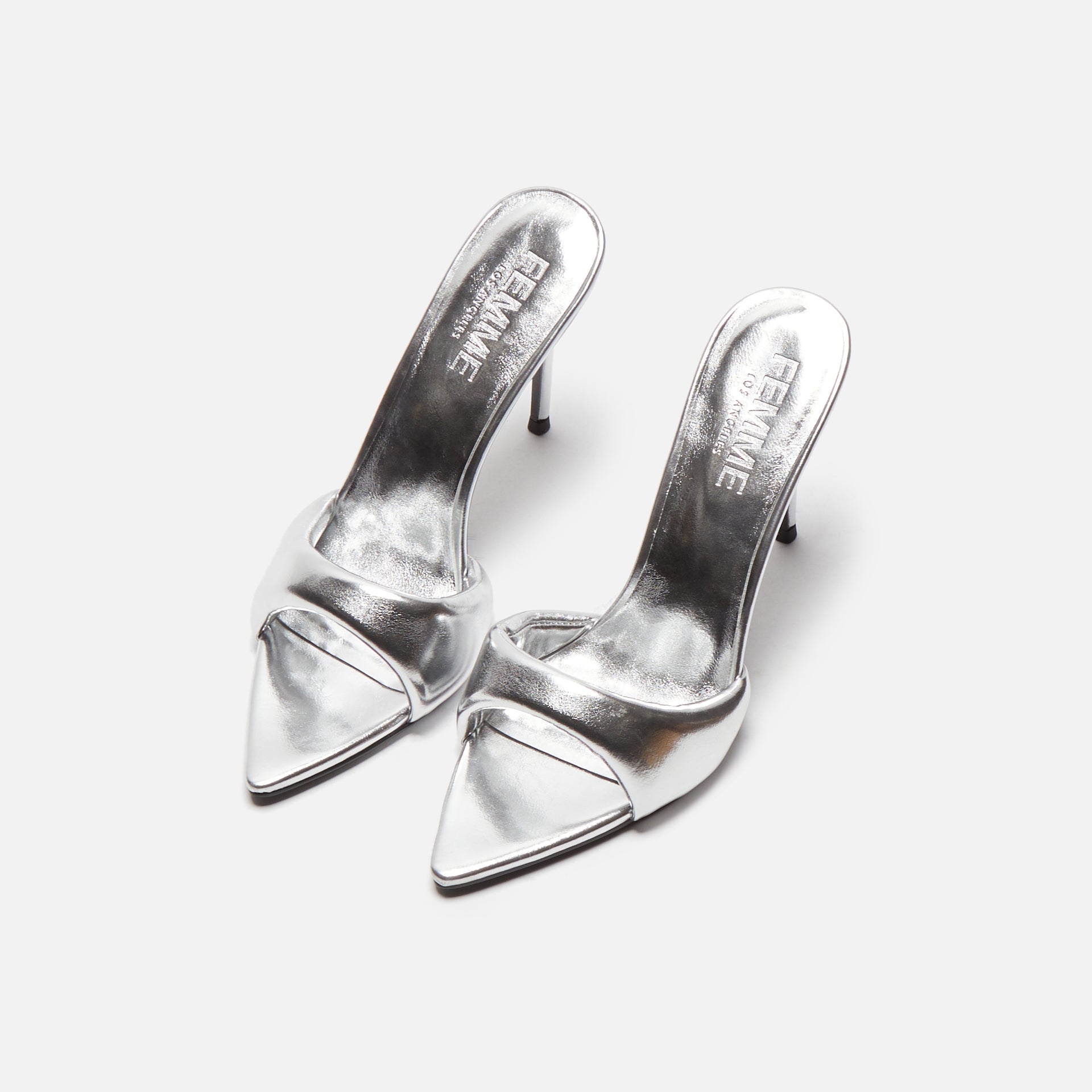 Femme LA Saint Slipper - Silver