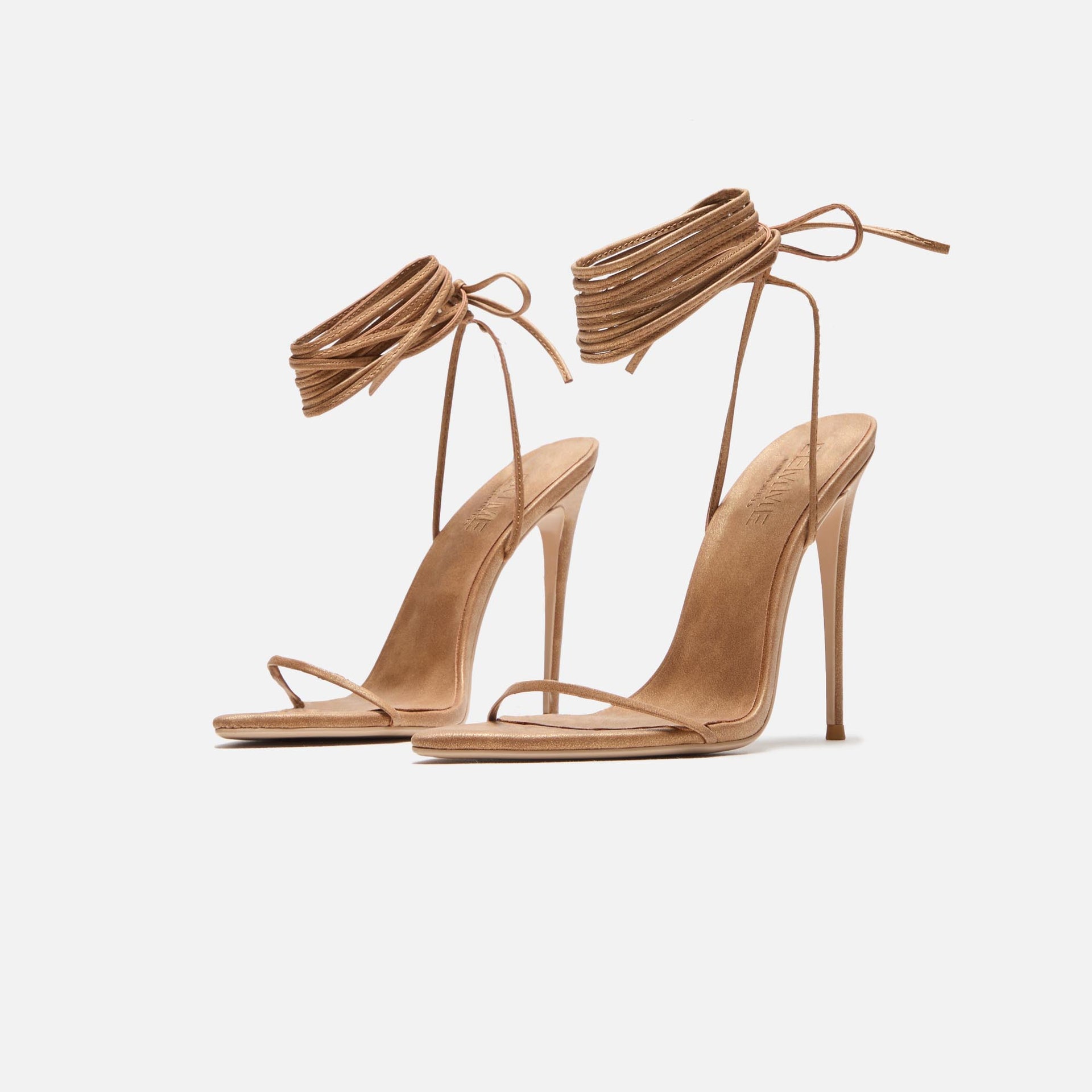 Femme LA Soleil Lace Up - Glazed Camel