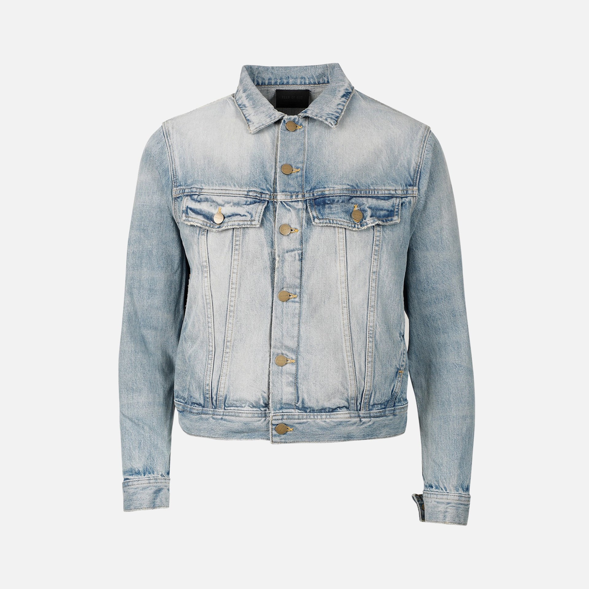 Fear of God Denim Trucker Jacket - 5 Year Indigo / Vintage Wash