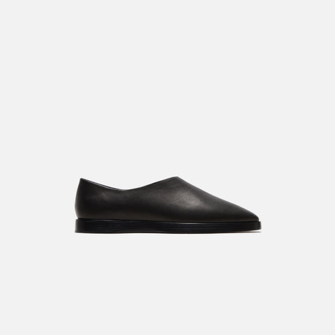 Fear of God Eternal Dress Mule - Black Flat Leather