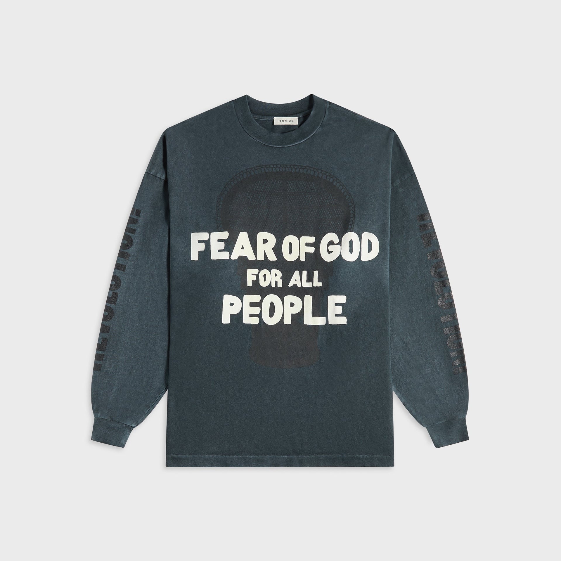 Fear of God Relaxed Long Sleeve "Future" Tee - Black