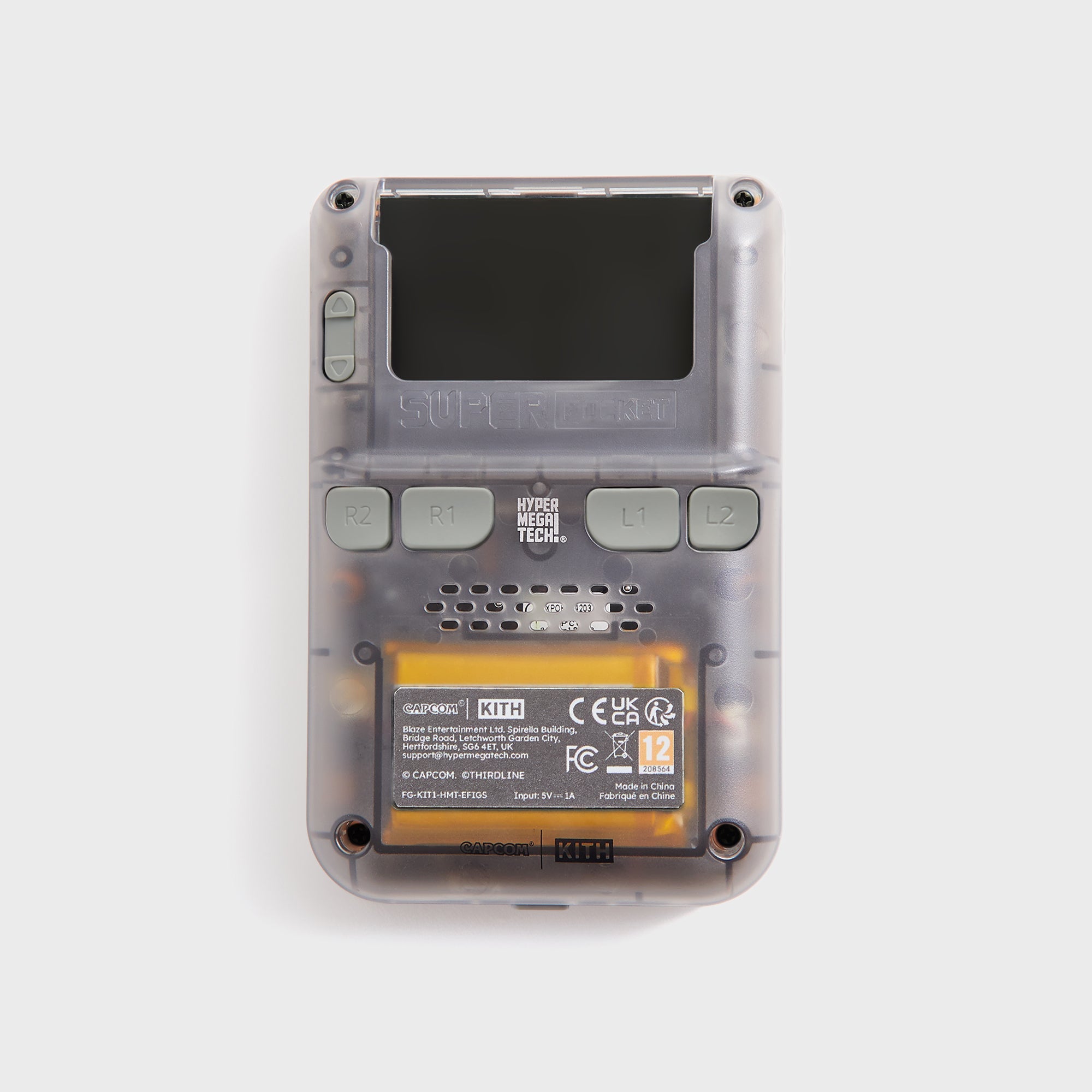 MADE-TO-ORDER | Capcom | Kith for Hyper Mega Tech Super Pocket - Clear