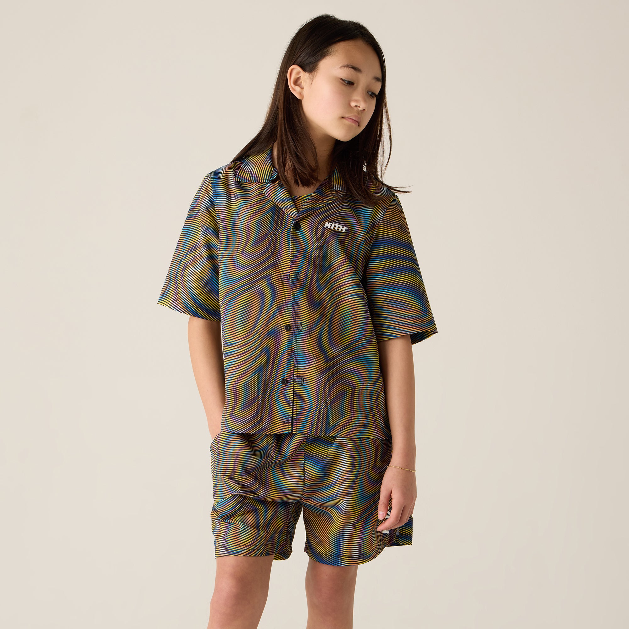 Kith Kids Ruched Mulberry Tee - Black