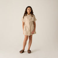Kith Kids Bella Utility Dress - Canvas