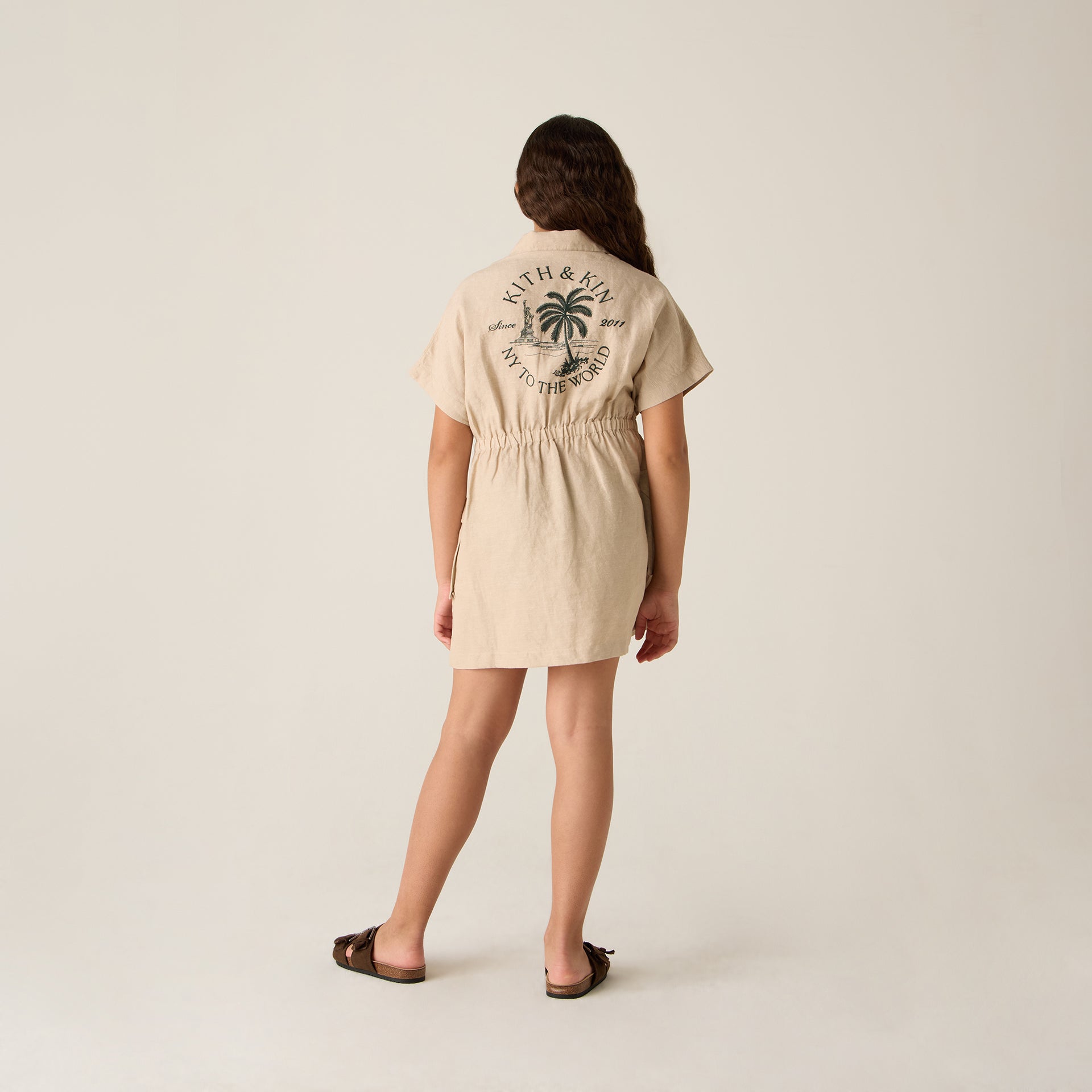 Kith Kids Bella Utility Dress - Canvas
