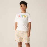 Kith Kids Monogram Thompson Camp Short - Silk