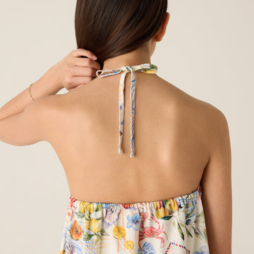 Kith Kids Summer Picnic Maxi Dress - Sandrift