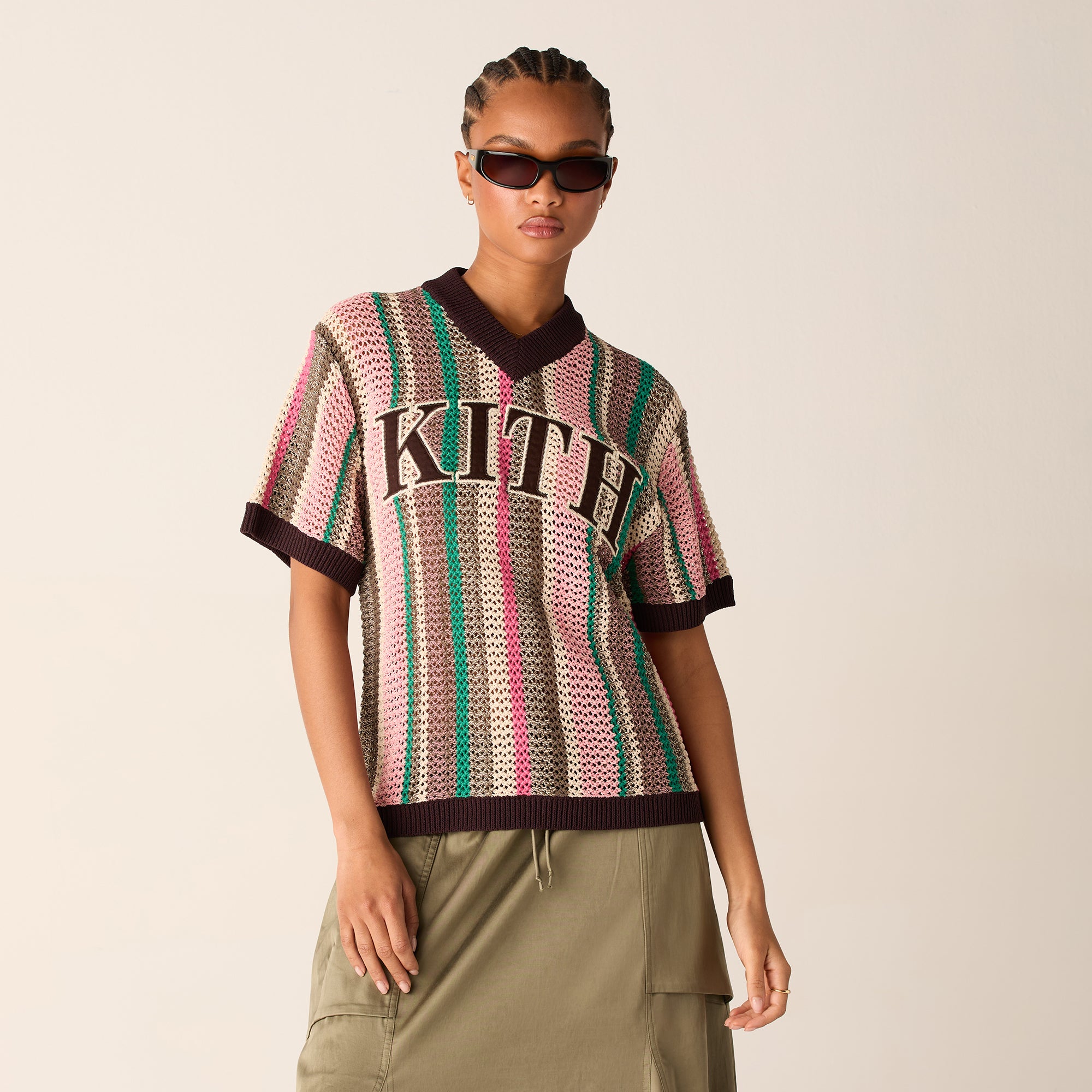 Kith Women Spencer II Crochet Jersey - Protea