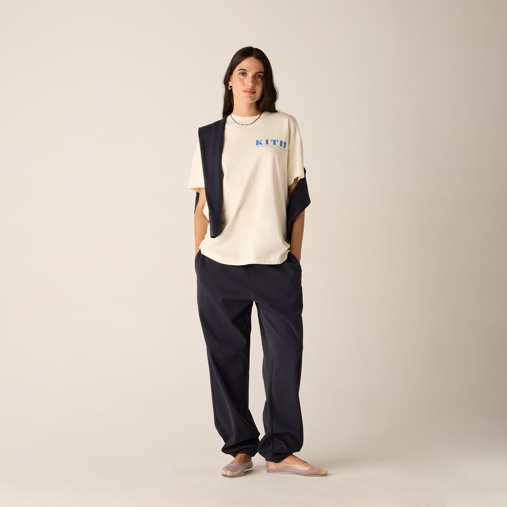 【KITH】レディース ヴィンテージ スポーツ Tシャツ Kith Women Vintage Kith Sport Tee - Black – Kith Europe
