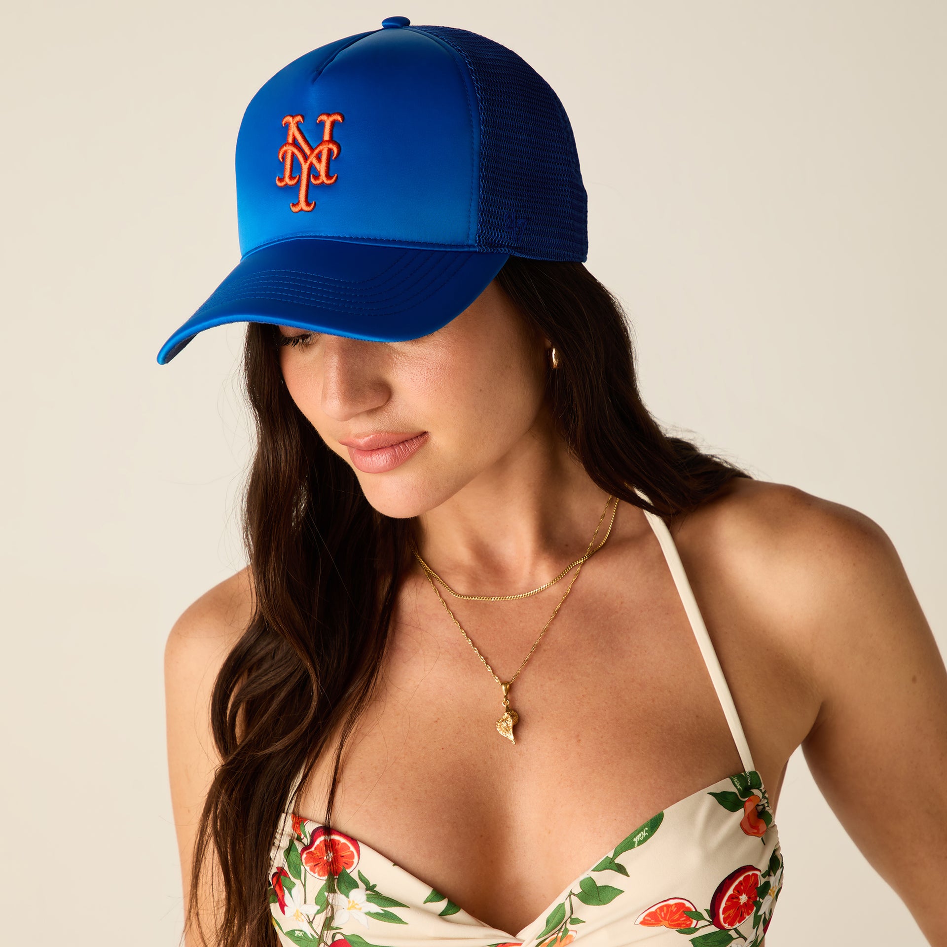 Kith Women & '47 for the New York Mets Trucker Hat - Royal