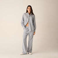 Kith Women Miles II Dobby Stripe Pants - Royal