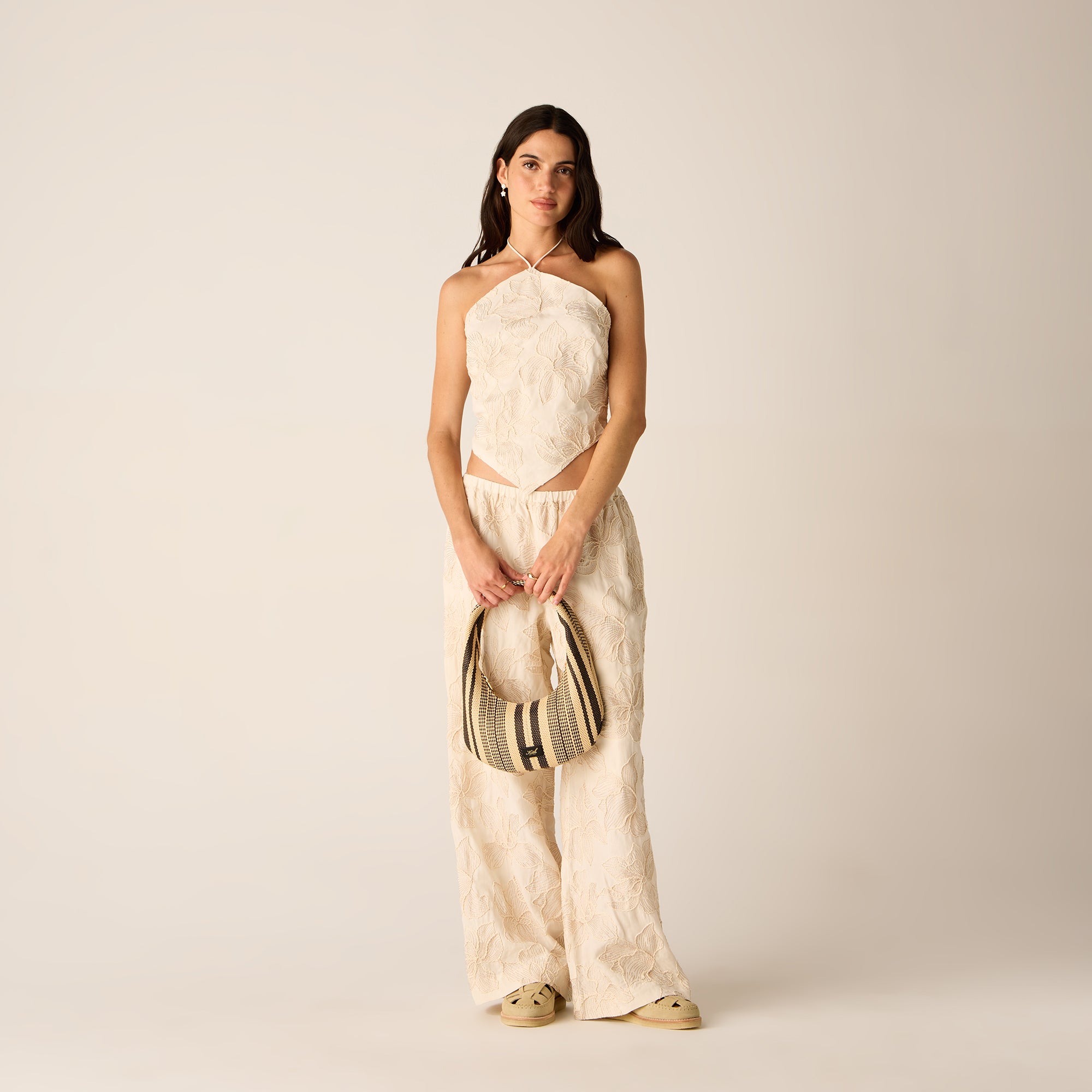 送料関税込み KITH NYC Ida Paisley Gauze Pant Kith Women Ida Paisley Gauze Pant - Waffle