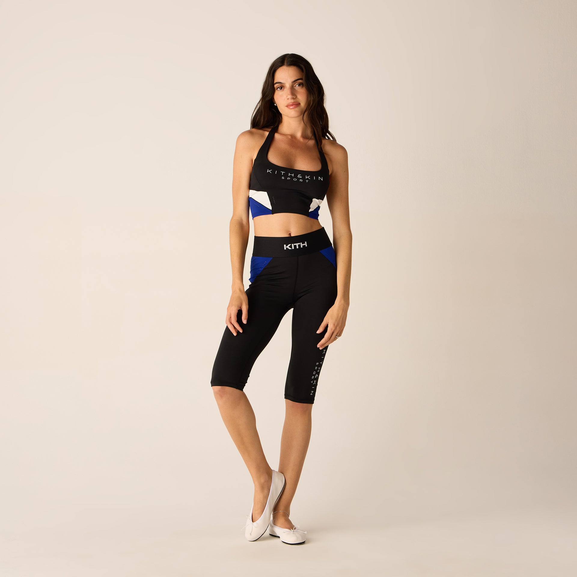 Kith Women Avery II Capri Paneled Legging - Black