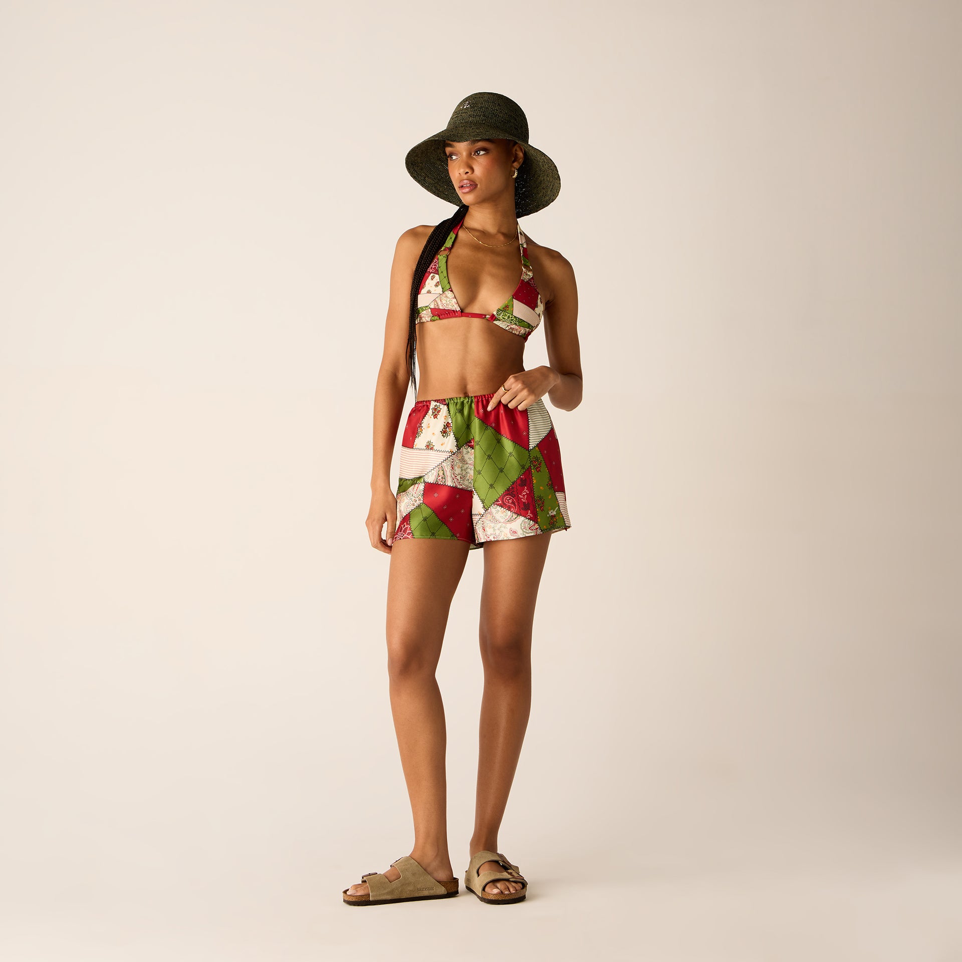 Kith Women Thea Patchwork Print Short - Kyoho