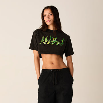 Kith Women Fei Flame Short Sleeve Tee - Black