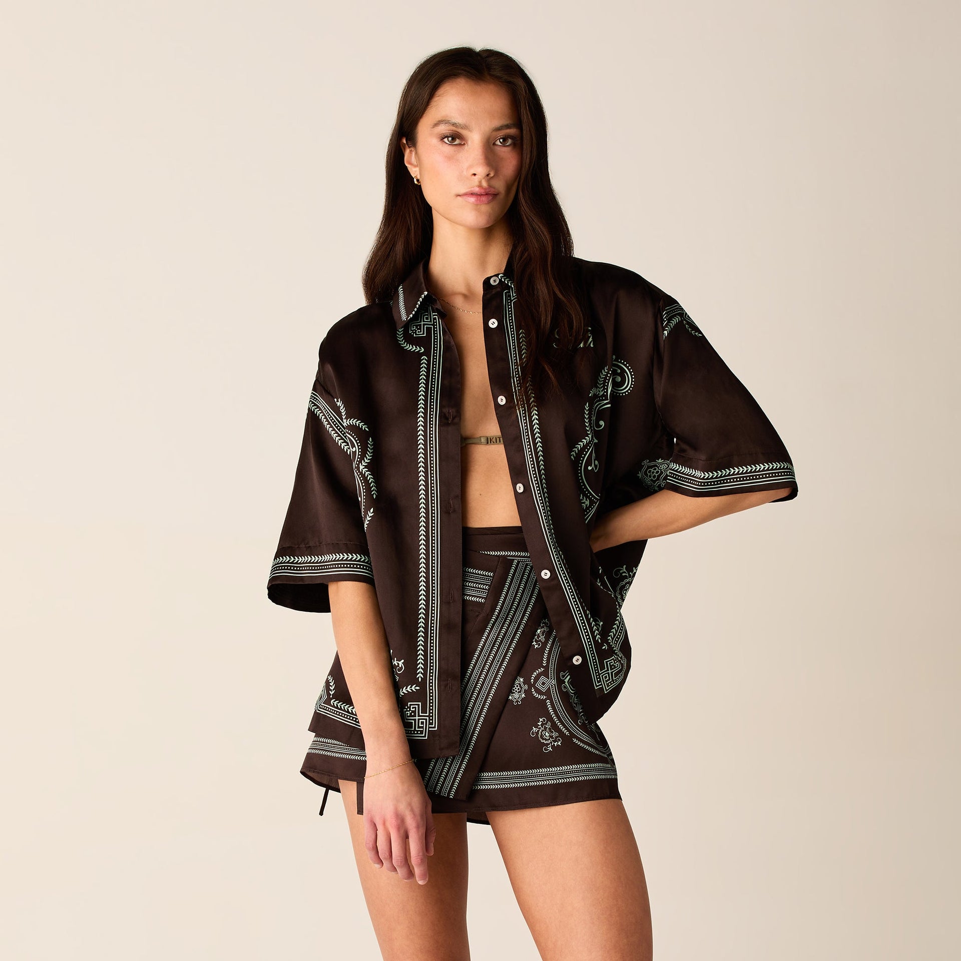 Kith Women Mari Medallion Shirt - Incognito PH