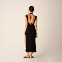 Kith Women Monroe Deep V-Neck Dress - Black