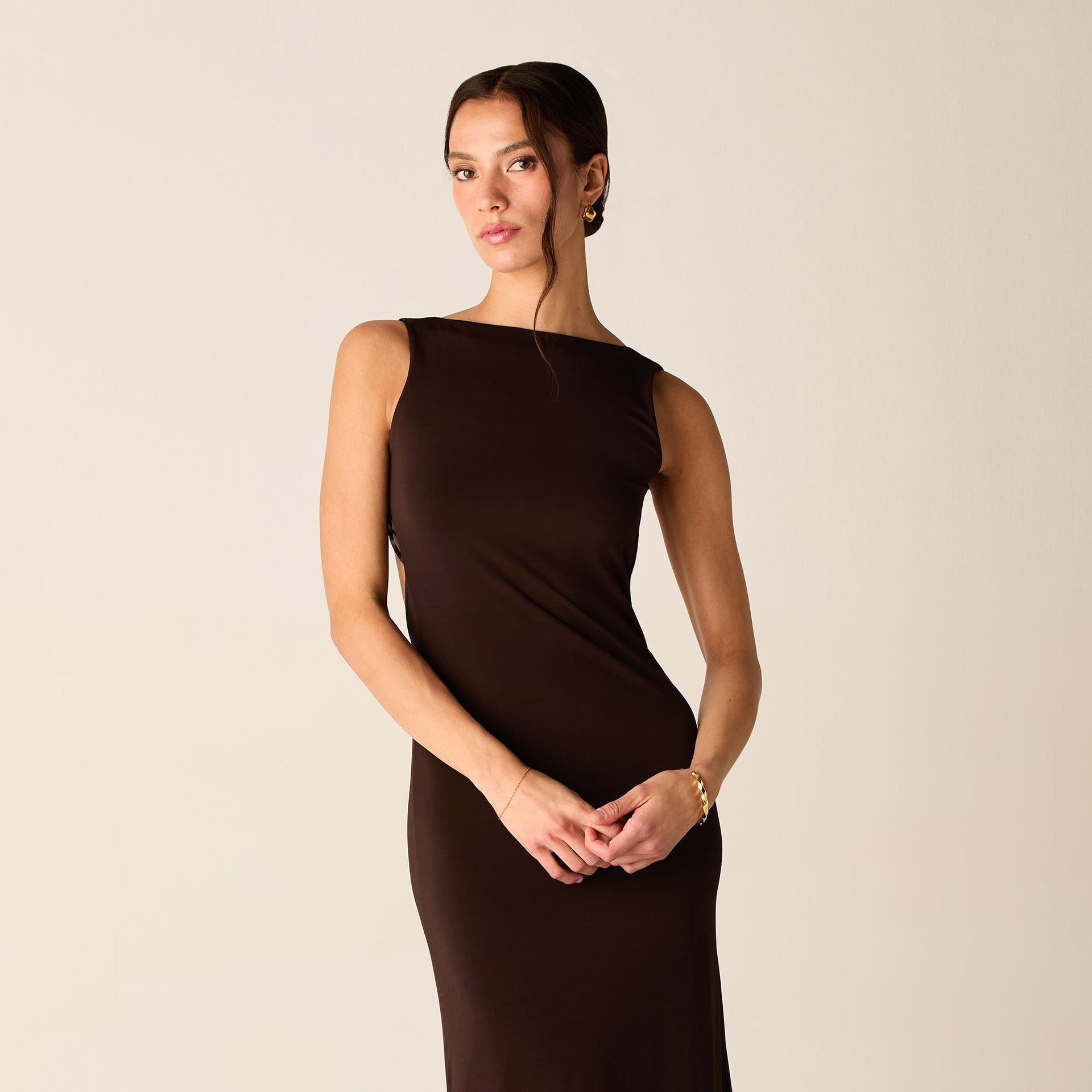 Kith Women Audra Backless Maxi Dress - Incognito