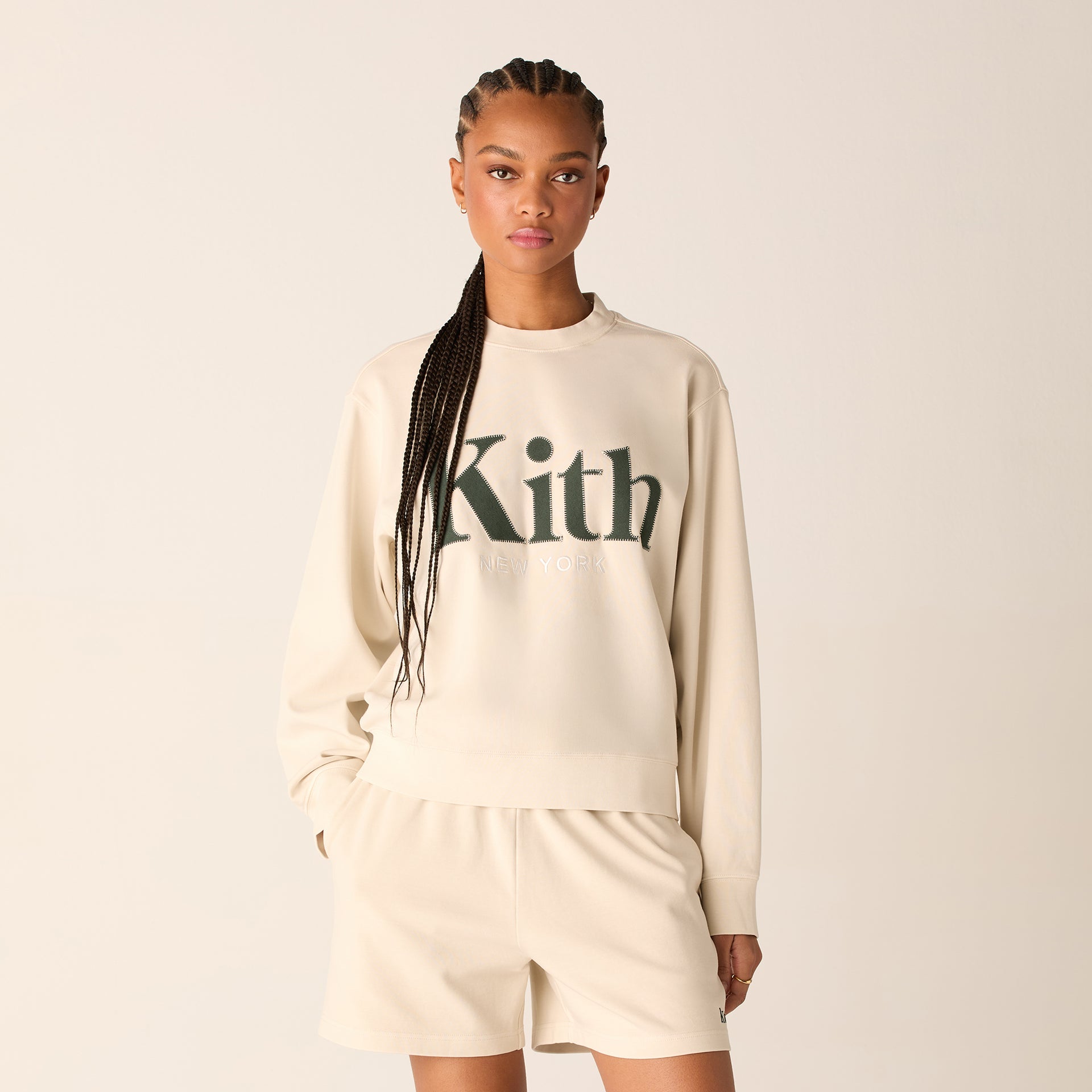 Kith Women Asher New York Crewneck - Veil