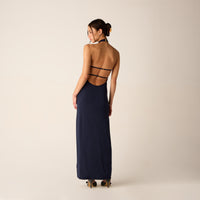 Kith Women Sasha Halter Maxi Dress - Nocturnal
