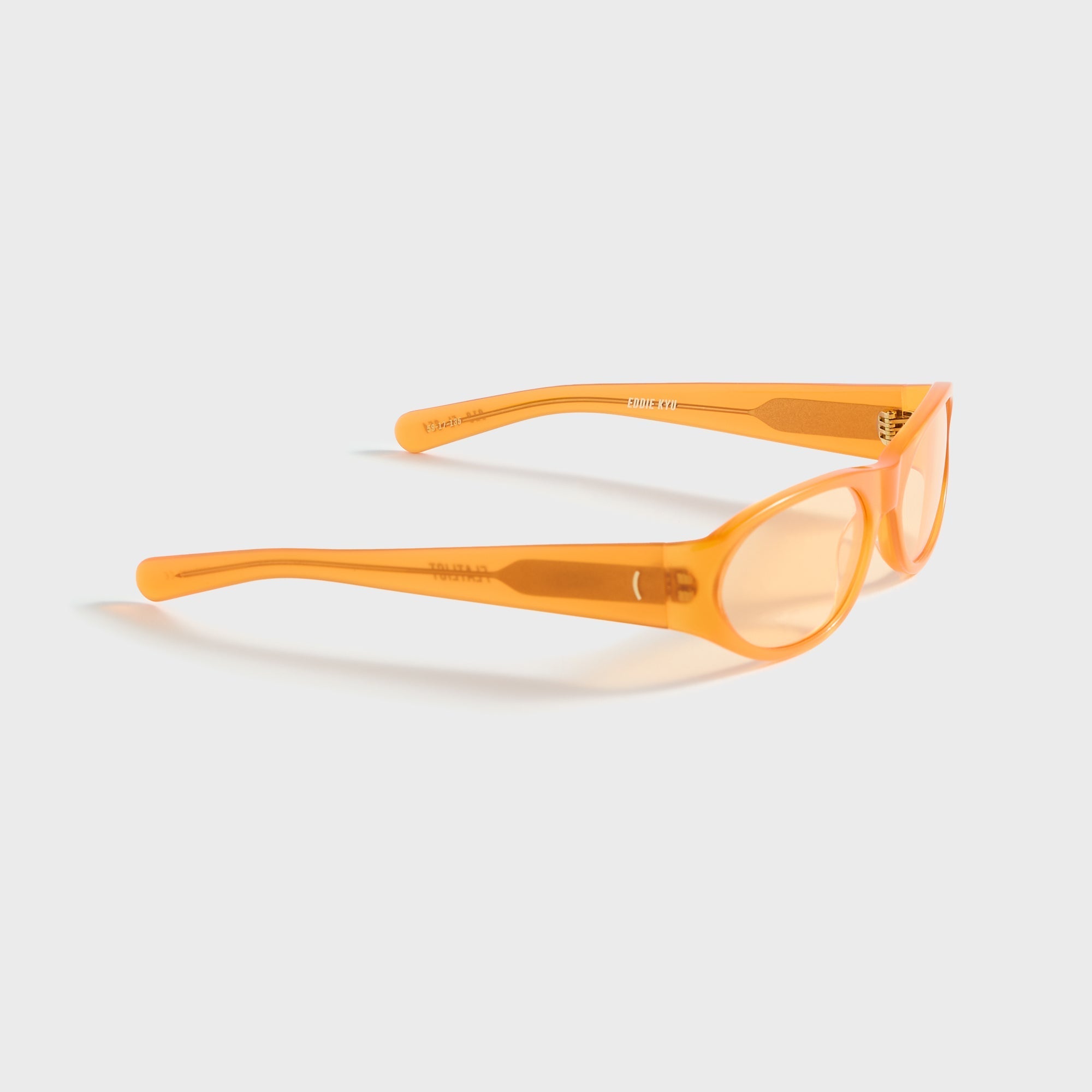 Flatlist Eddie Kyu Sunglasses - Orange / Orange – Kith