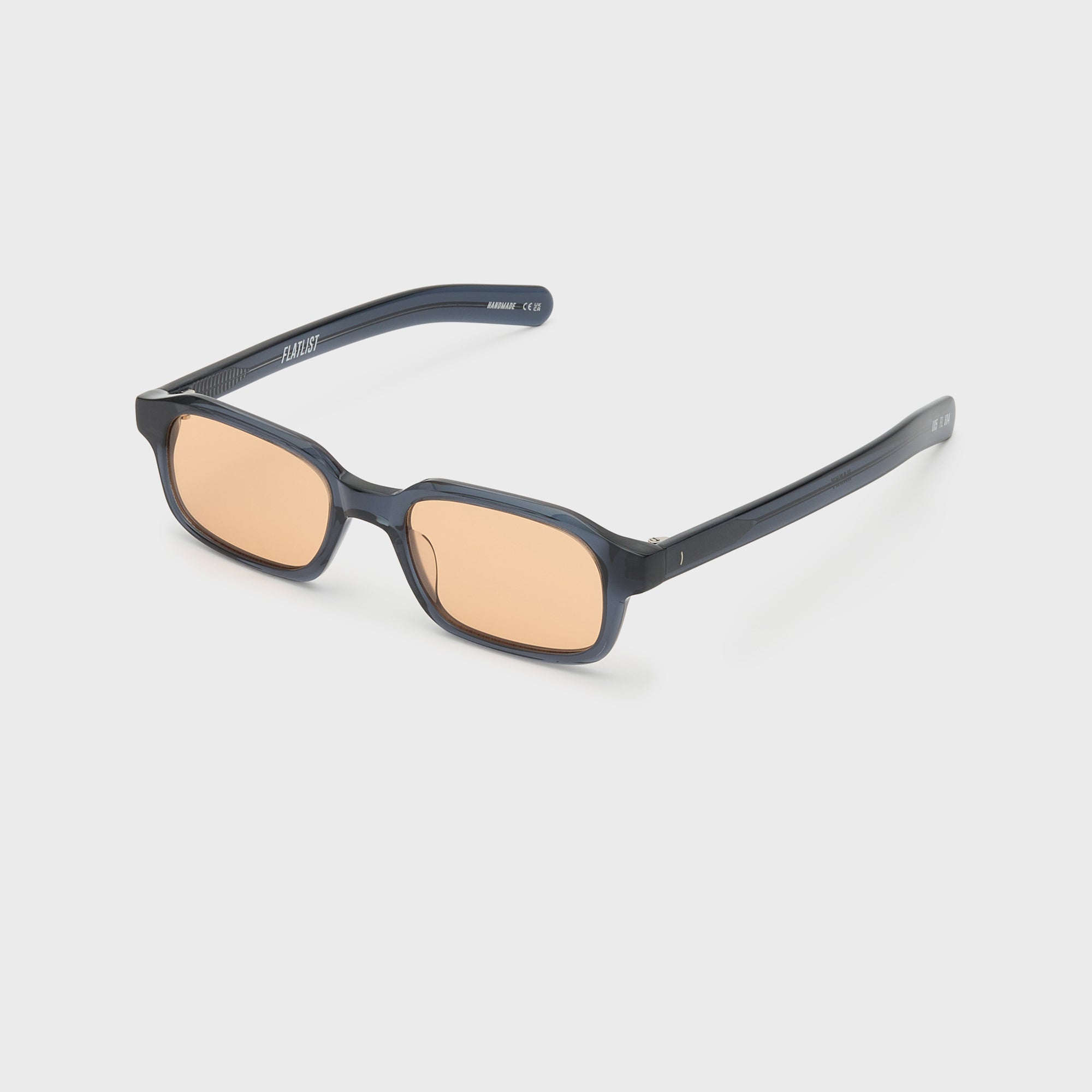 Flatlist Hanky Sunglasses - Crystal Blue Grey / Brown – Kith