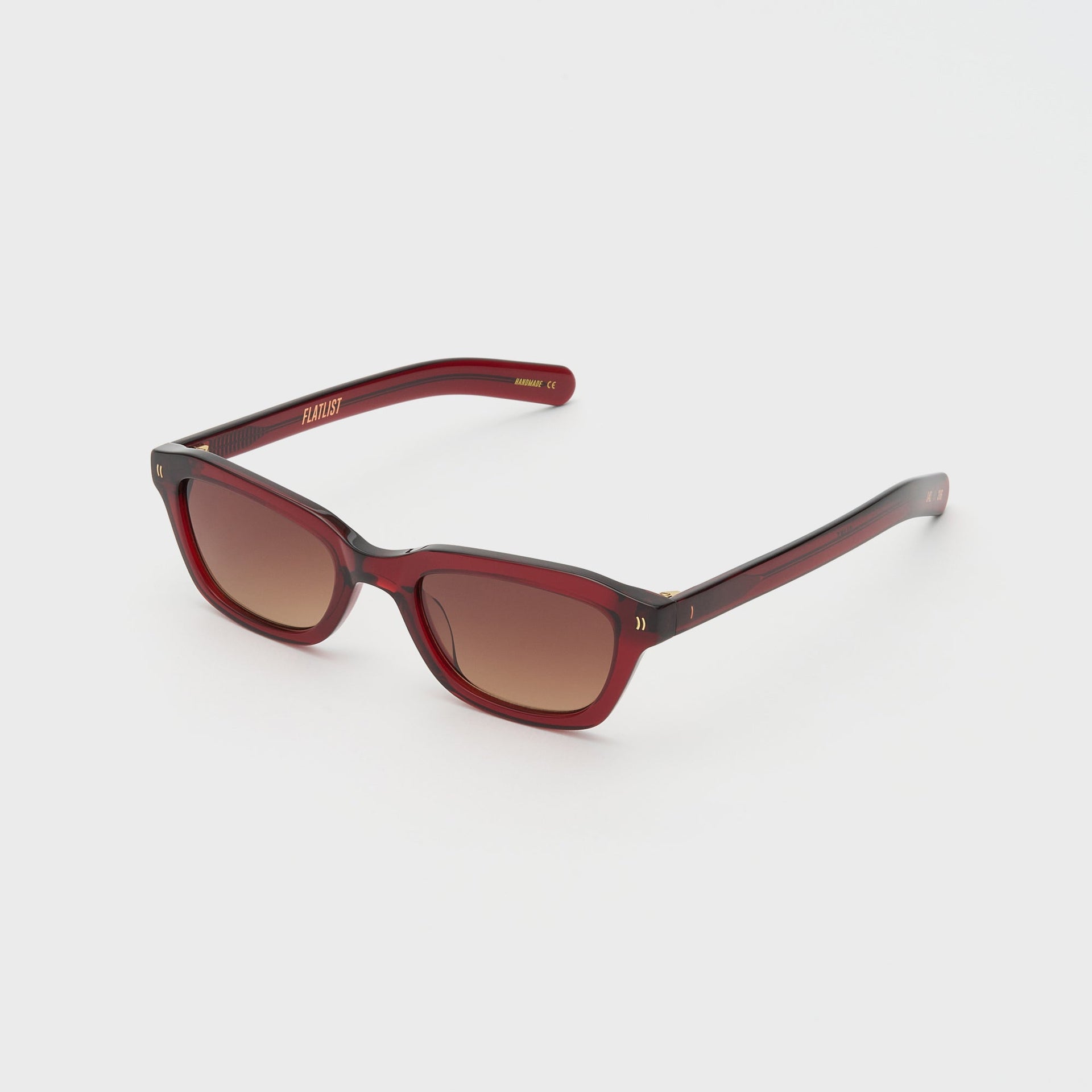 Flatlist Clint - Crystal Burgundy / Brown Gradient Lens