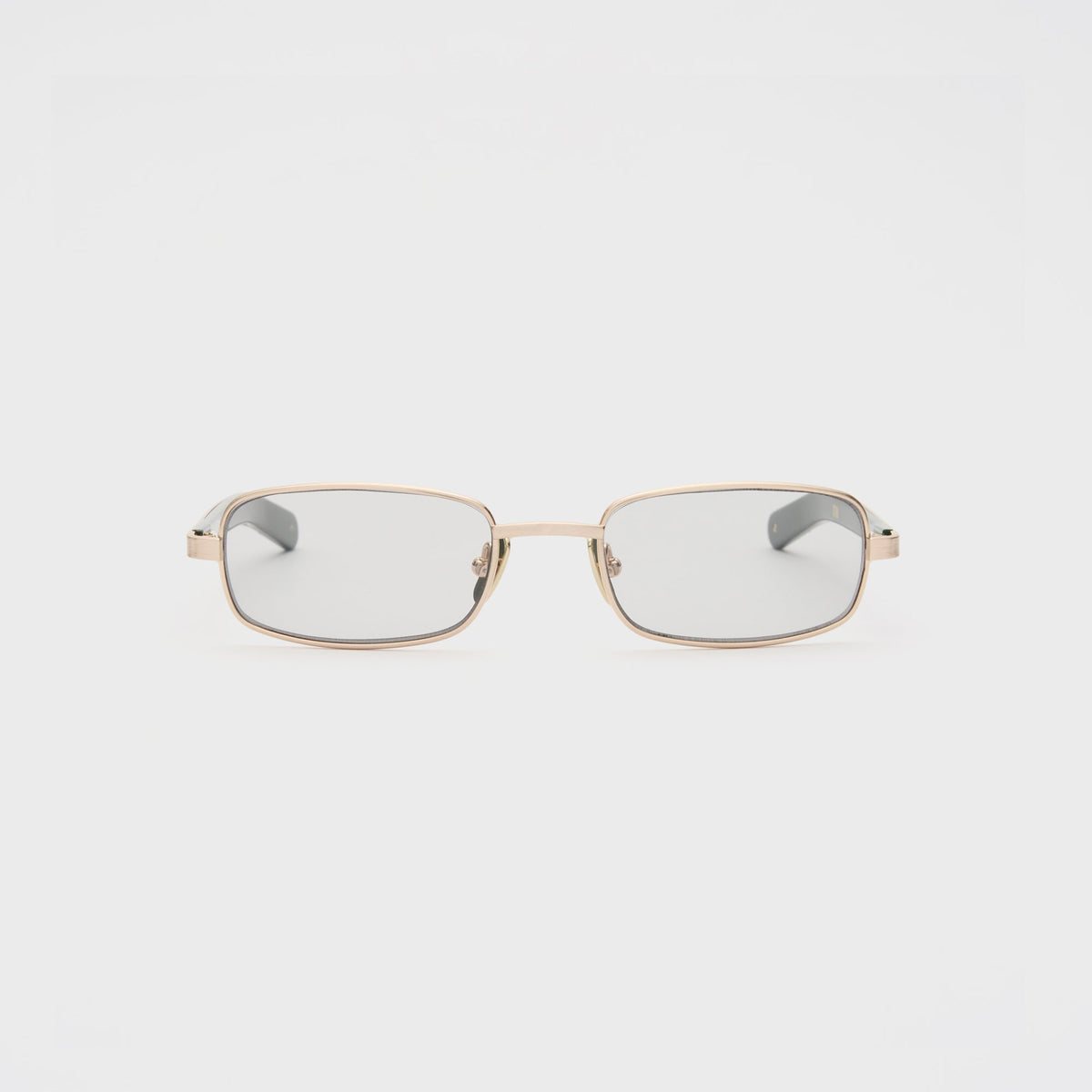 Flatlist Sting Sunglasses - Brushed Gold / Solid Dark Green