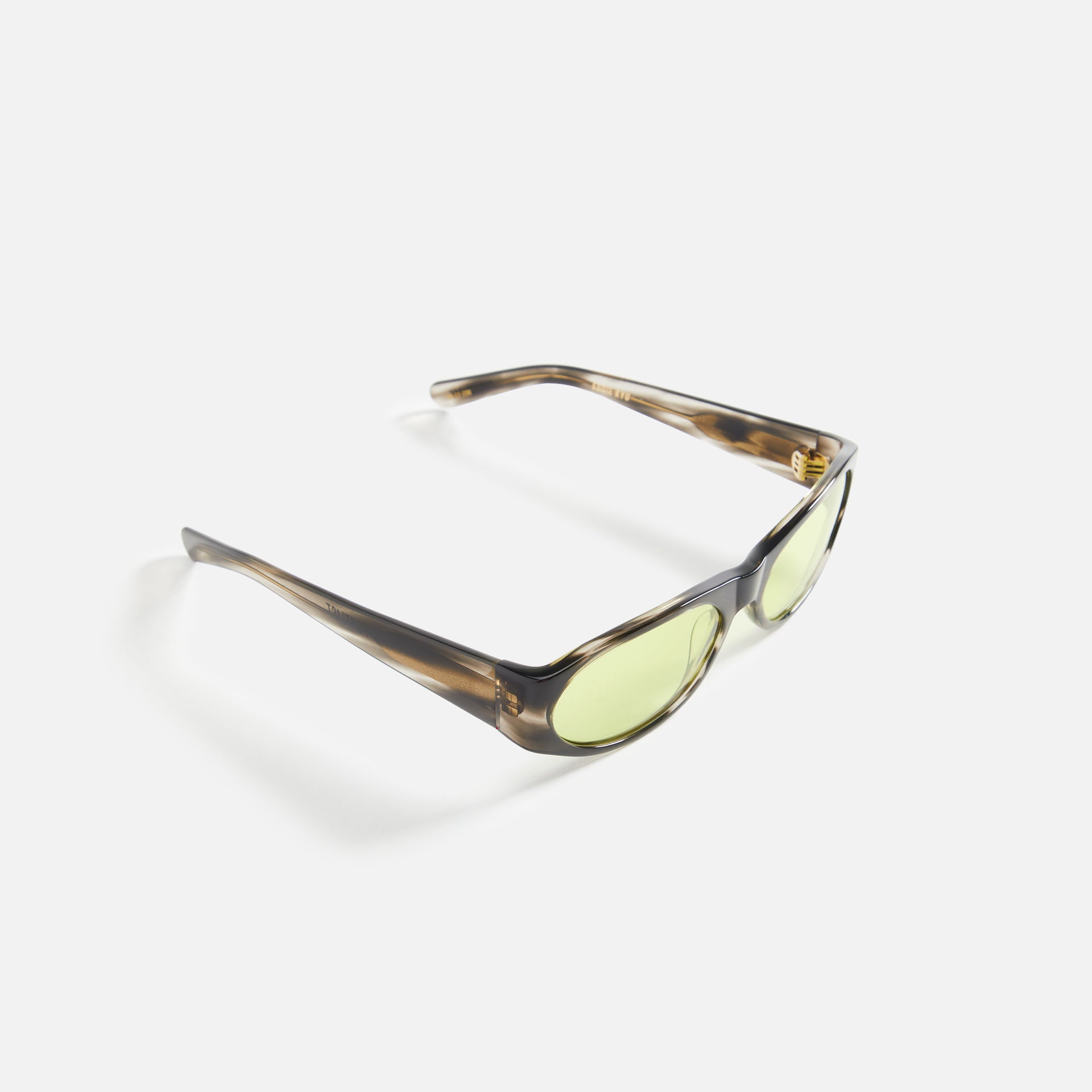 Flatlist Eddie Kyu - Grey Havana / Solid Neon Lens