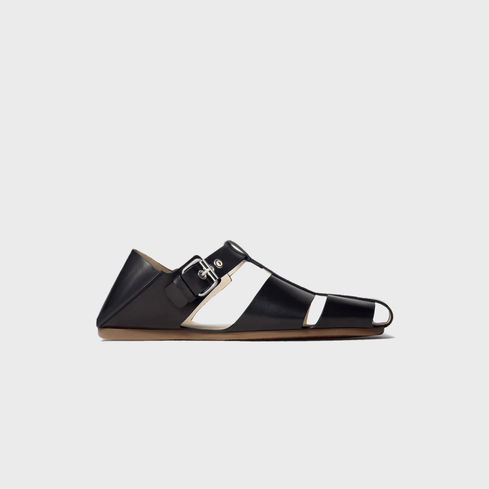 Lemaire Fisherman Slip-On Sandals - Black
