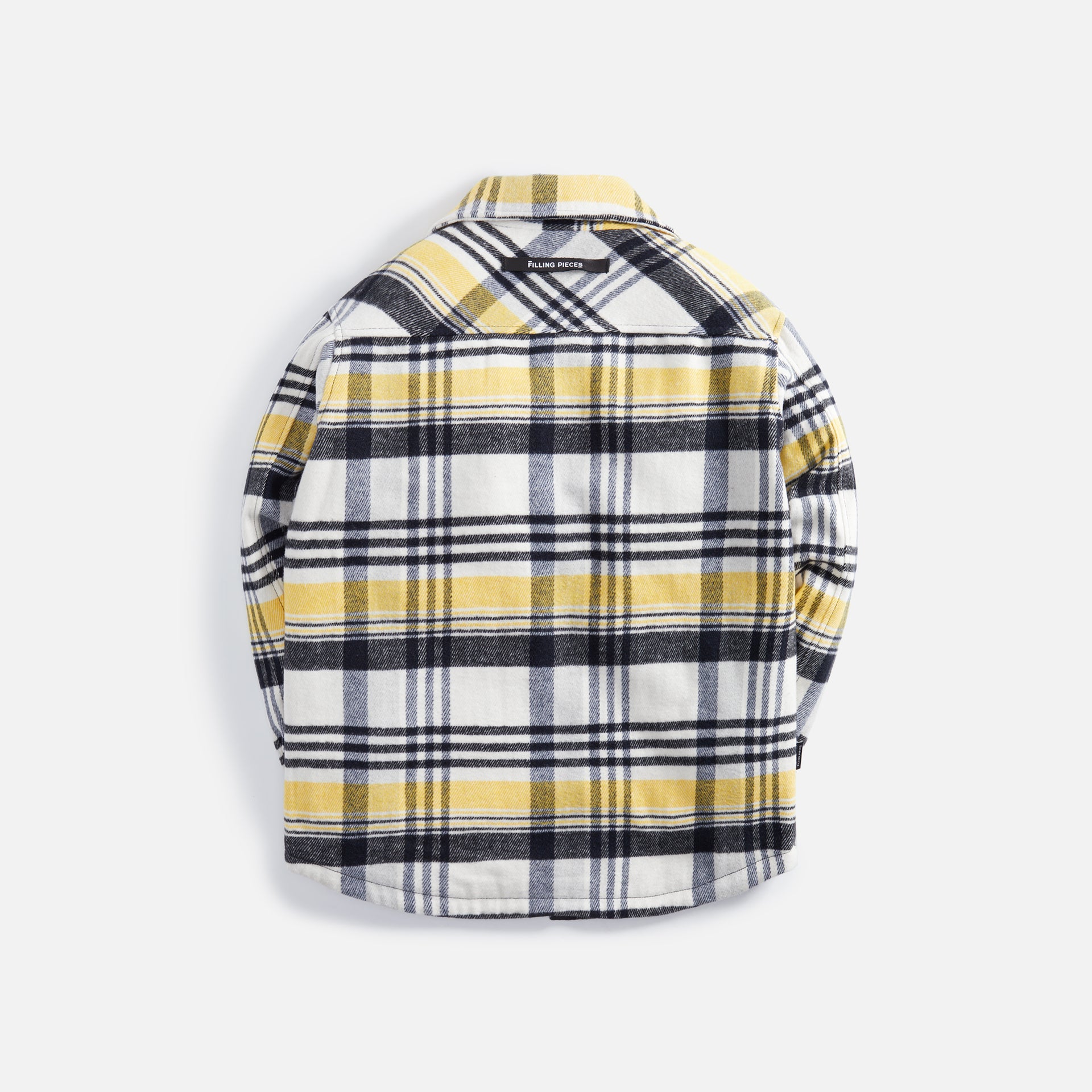 Filling Pieces Plaid Jacket - Off White / Old Gold