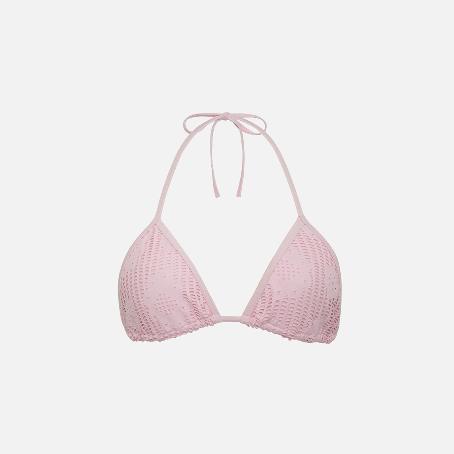 Frankies Bikinis x Pamela Anderson Zeus Floral Jacquard Top - Pink Dream