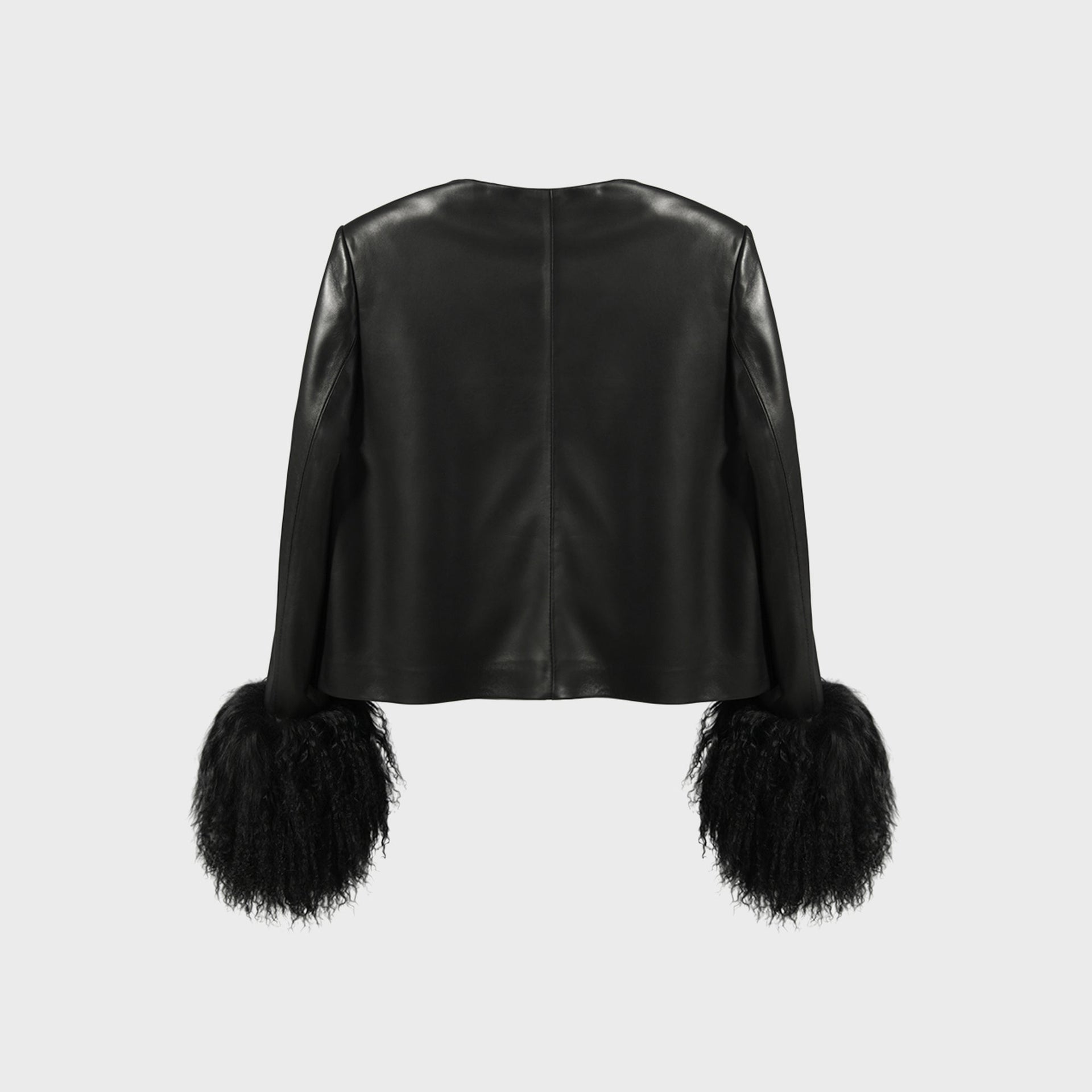 Susanna Chow Frida Leather Jacket - Black
