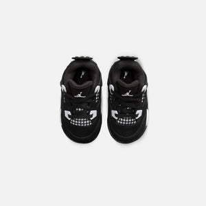 Jordan TD Air Jordan 4 Retro - Black / White / Black