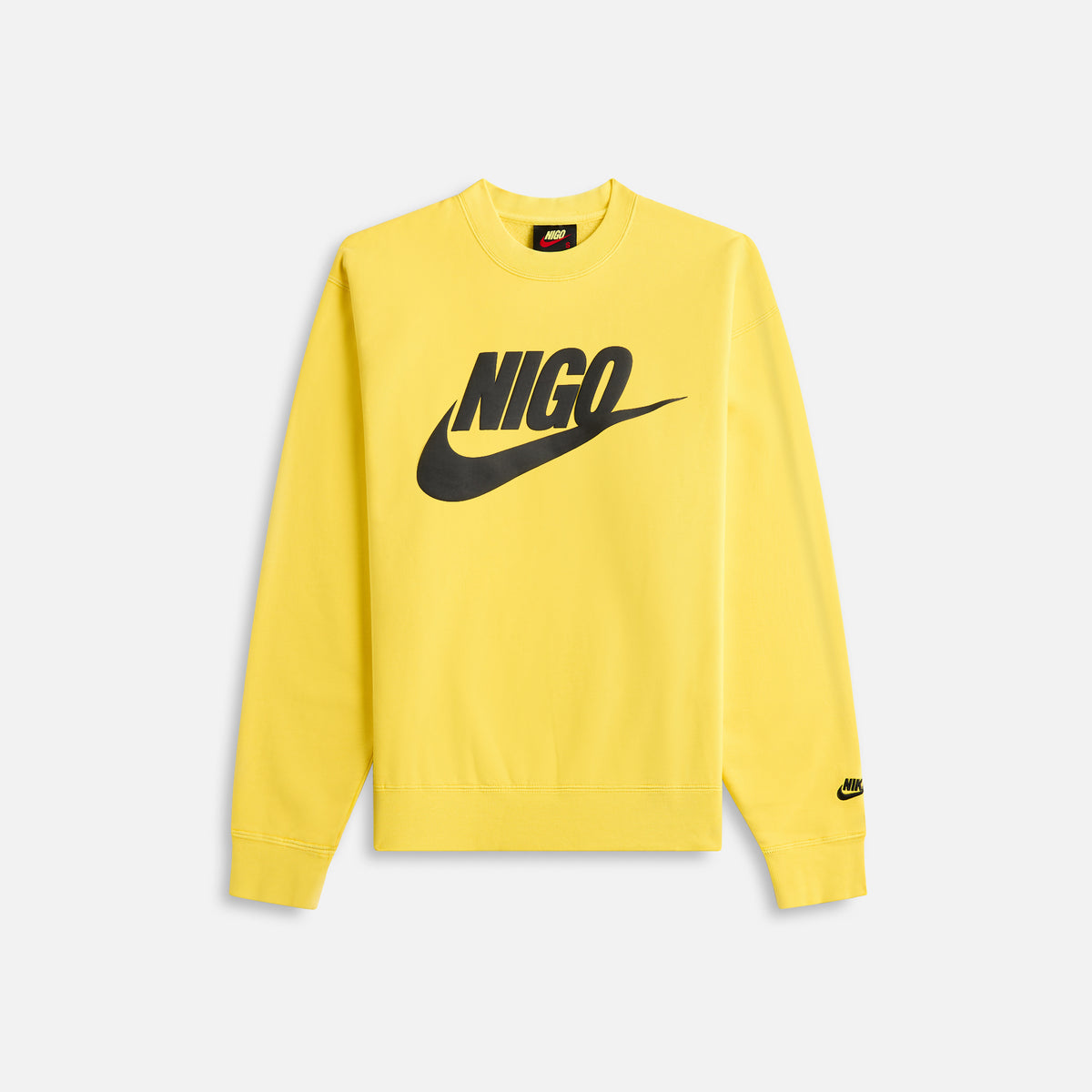 Nike x Nigo NRG Crew Fleece - Speed Yellow / Black – Kith