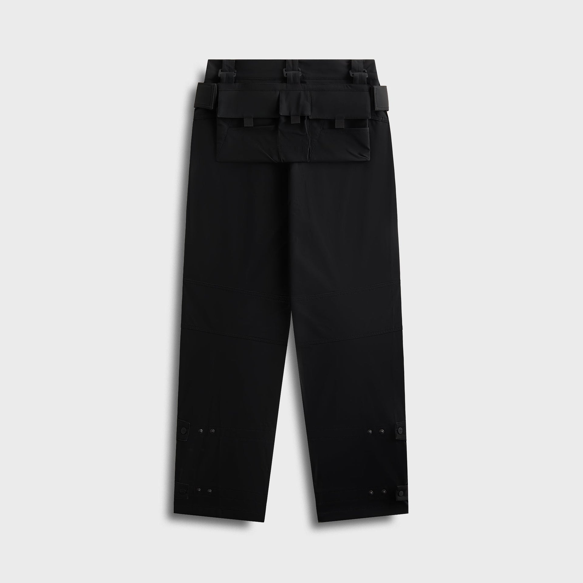Hyein Seo Biker Pants with Detachable Bag - Black