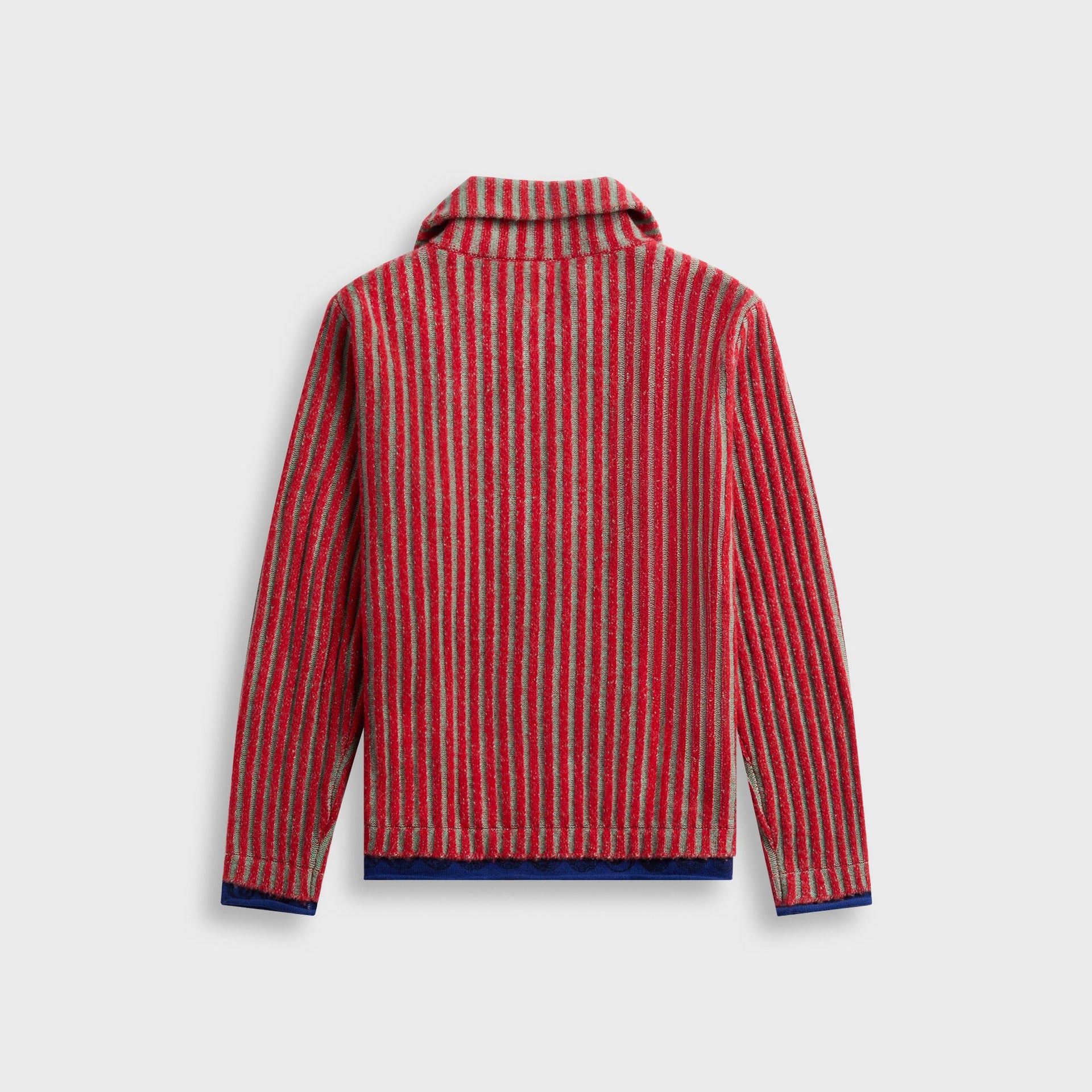 Adrian Cashmere Full Zip - Cherry