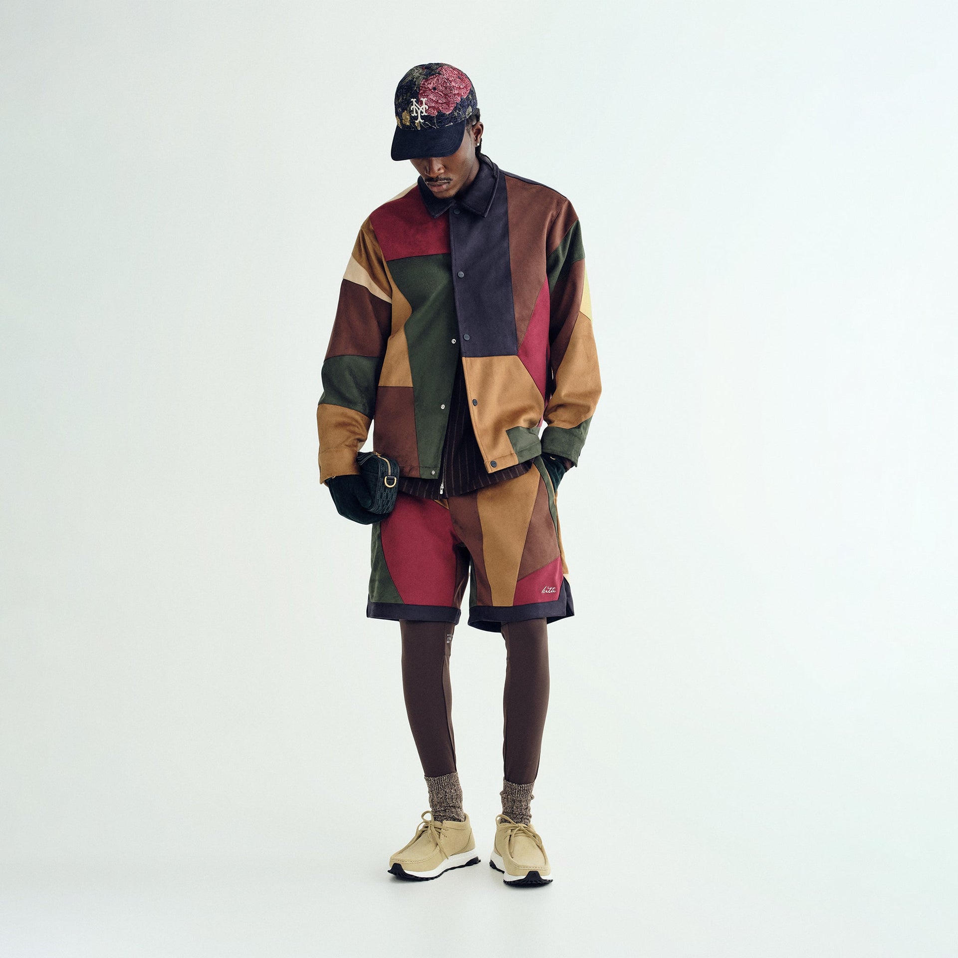 Kith Microsuede Patchwork Pirlo Jacket - Nocturnal