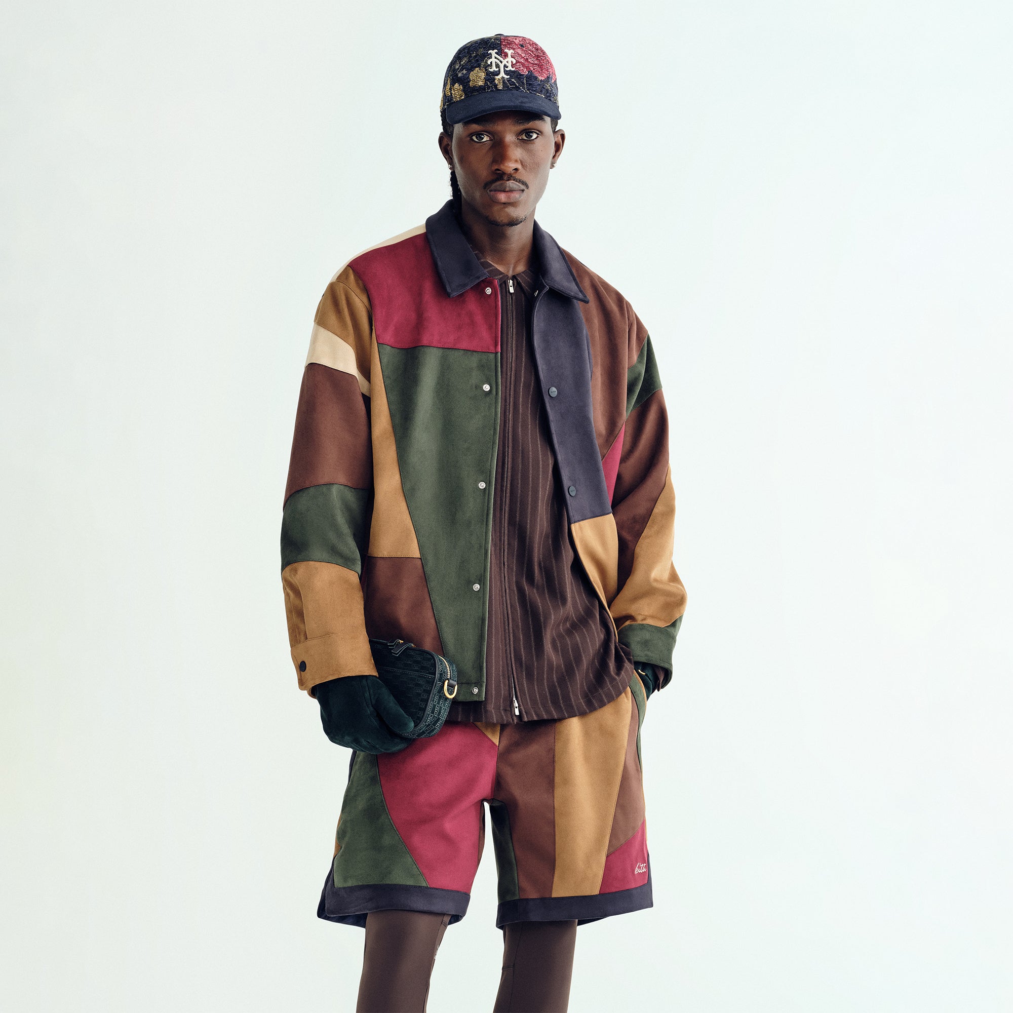 Kith Microsuede Patchwork Pirlo Jacket - Nocturnal