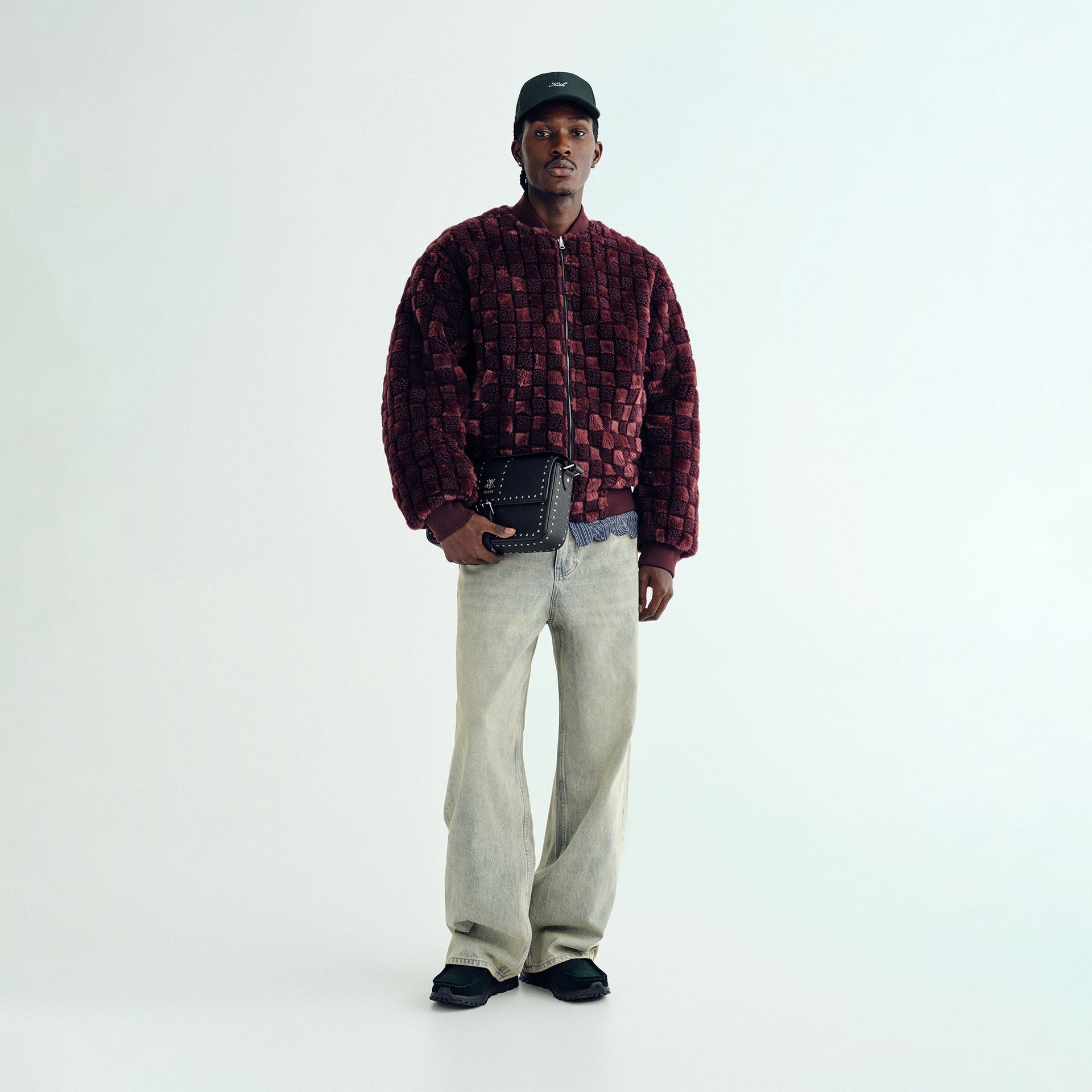 Kith Reversible Faux Fur Avery Bomber - Magma - PH
