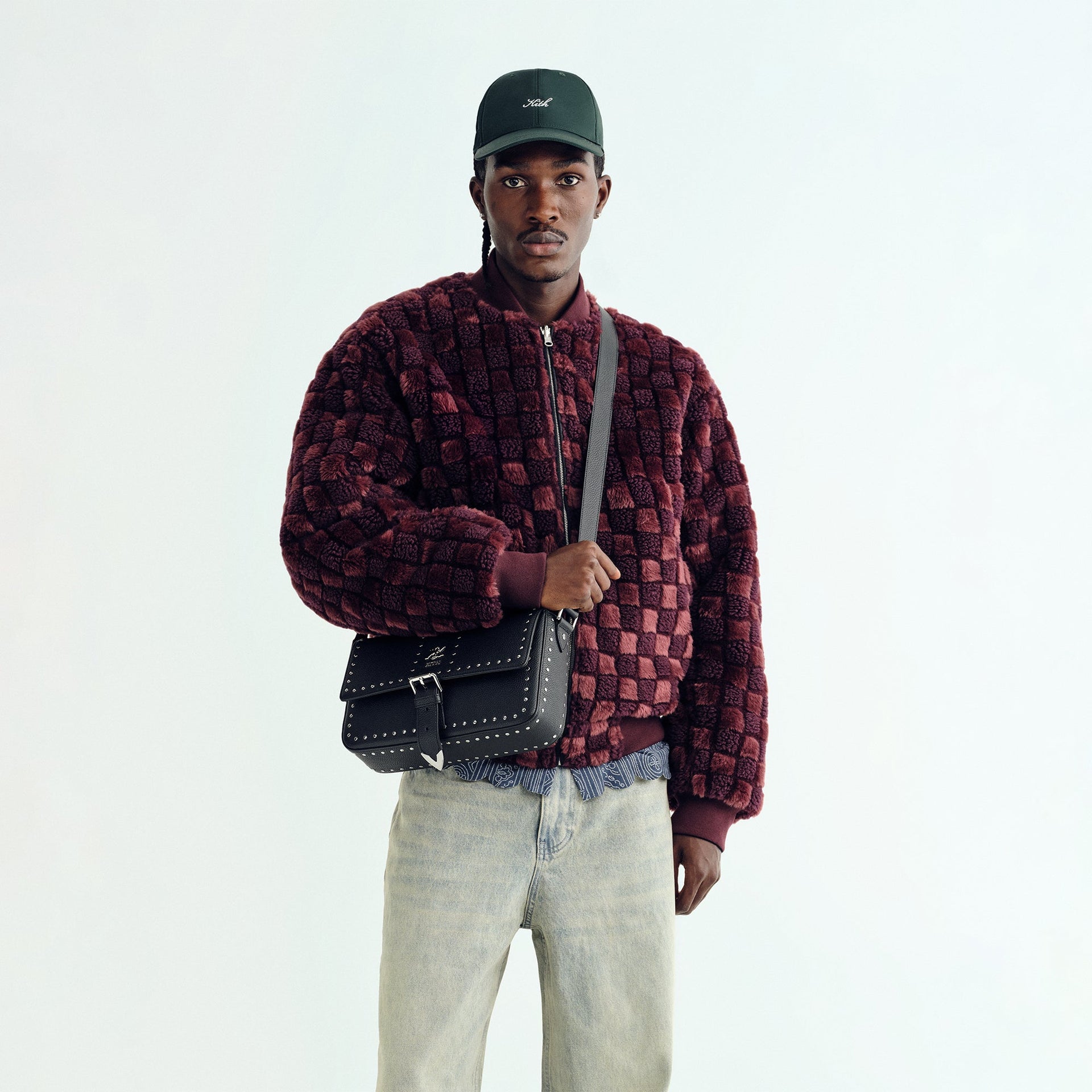 Kith Reversible Faux Fur Avery Bomber - Magma - PH