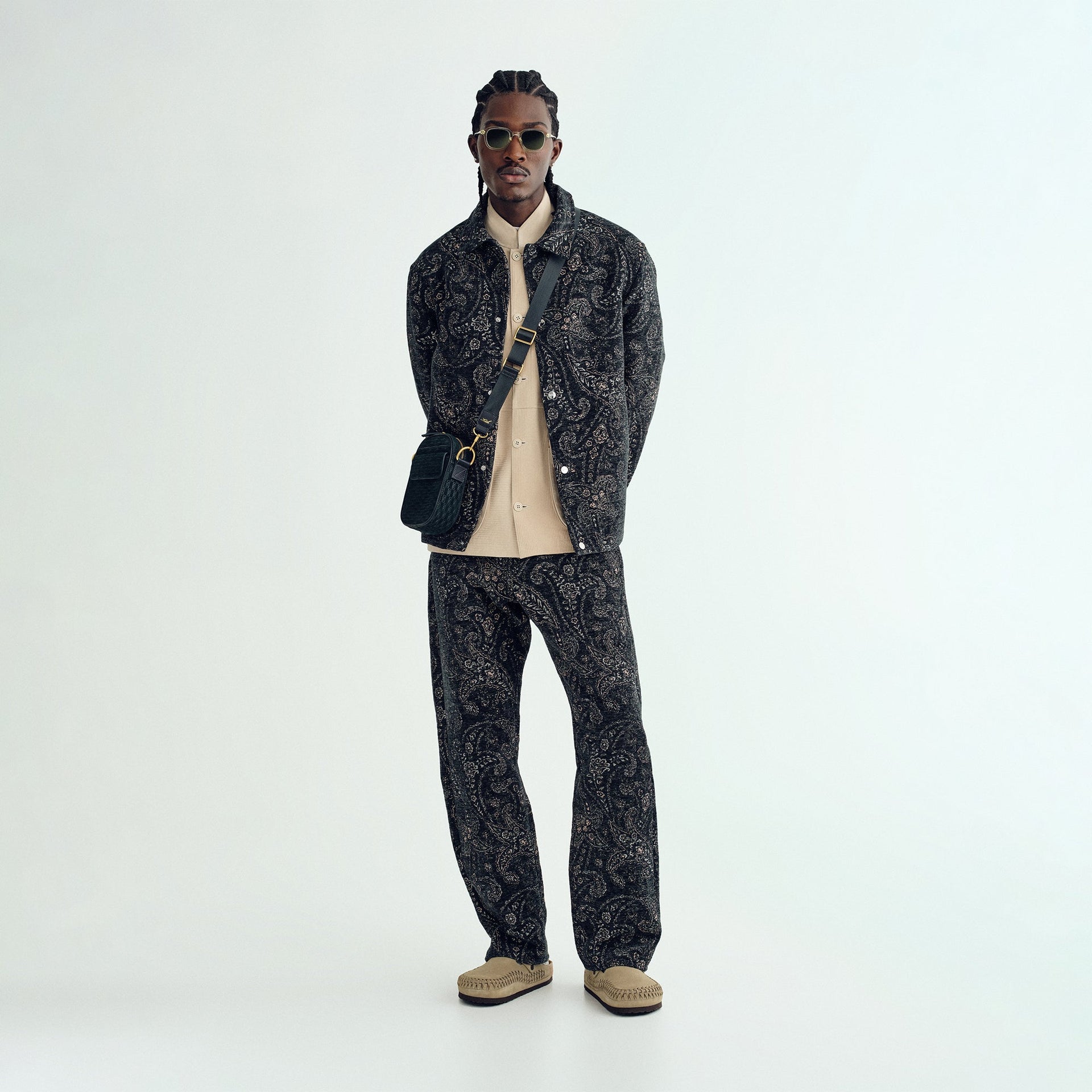 Kith Paisley Tapestry Webster Chill - Equestrian