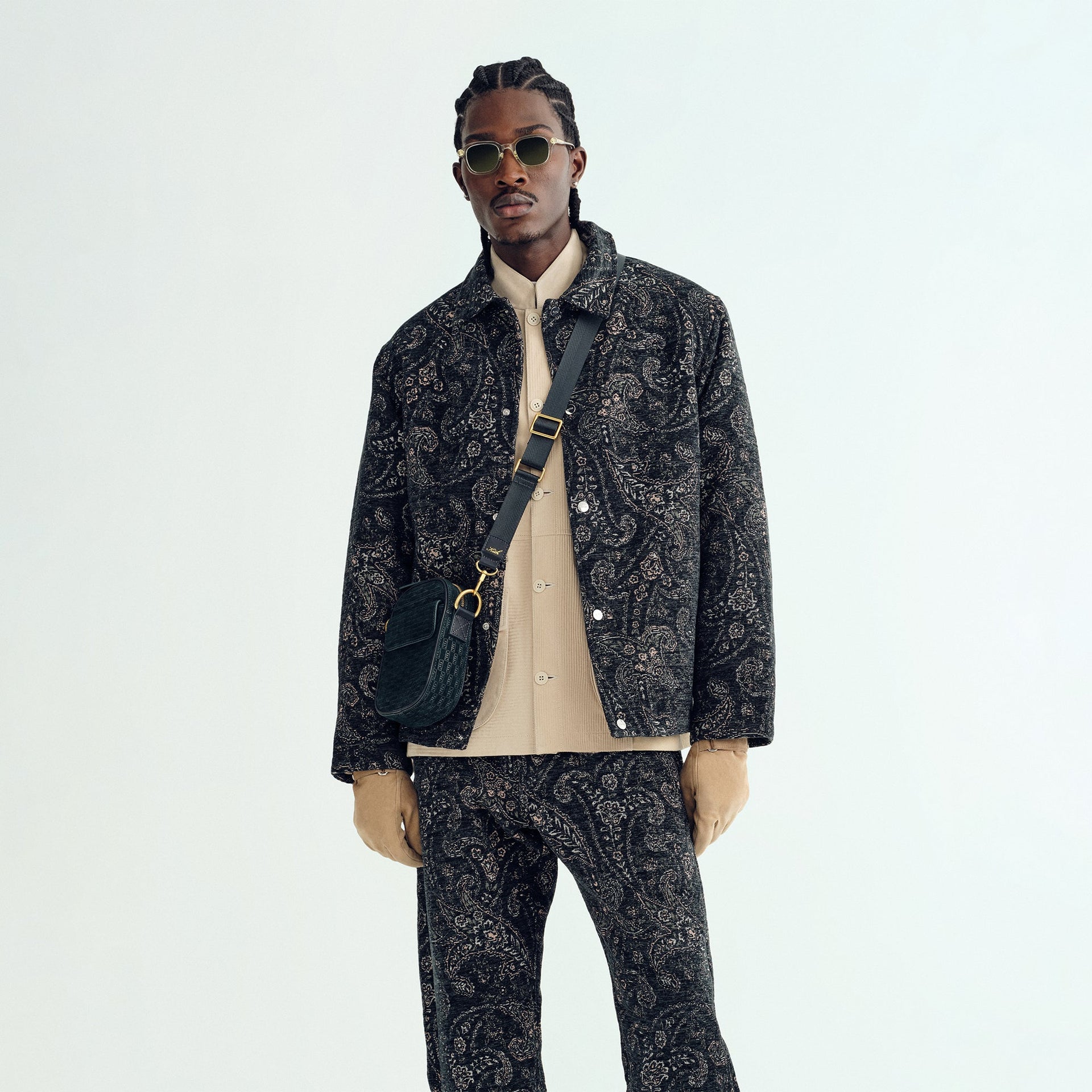 Kith Paisley Tapestry Irvin Coaches Jacket - Equestrian - PH