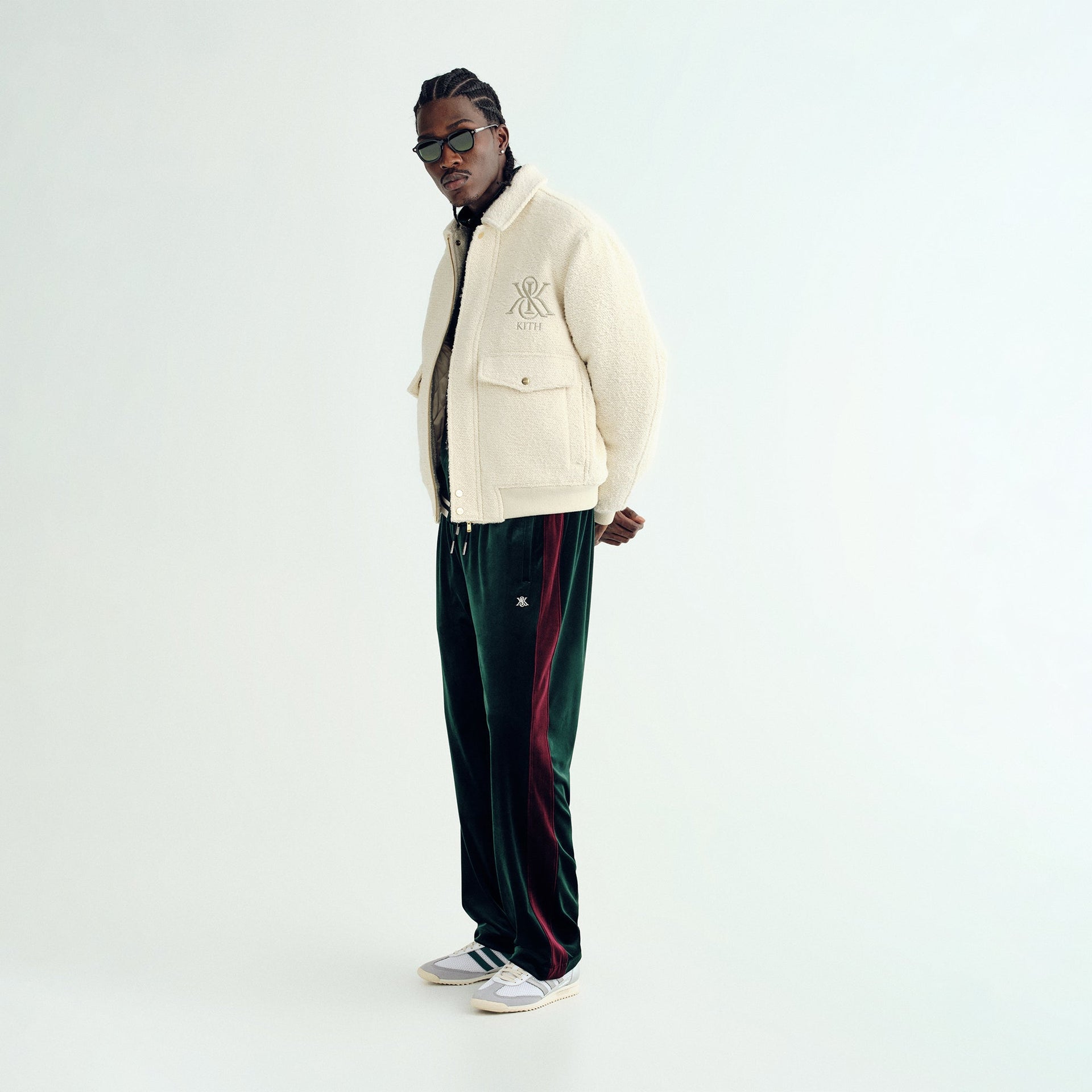Kith Velvet Damon Track Pant - Stadium