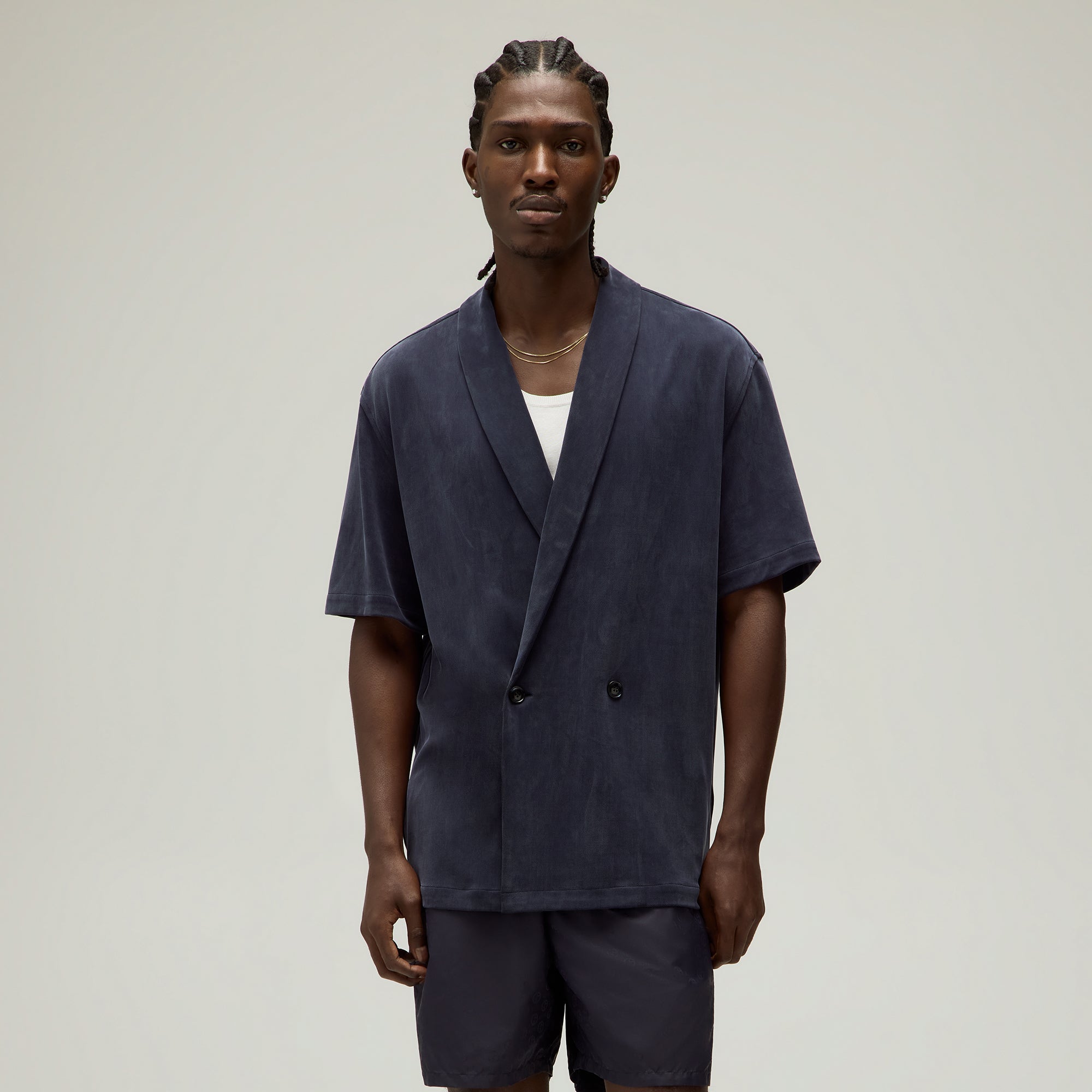 GIORGIO ARMANI × KITH コラボ Estate ロゴ 半袖Tシャツ Kith x Giorgio Armani Tee Black メンズ - FW24 - JP