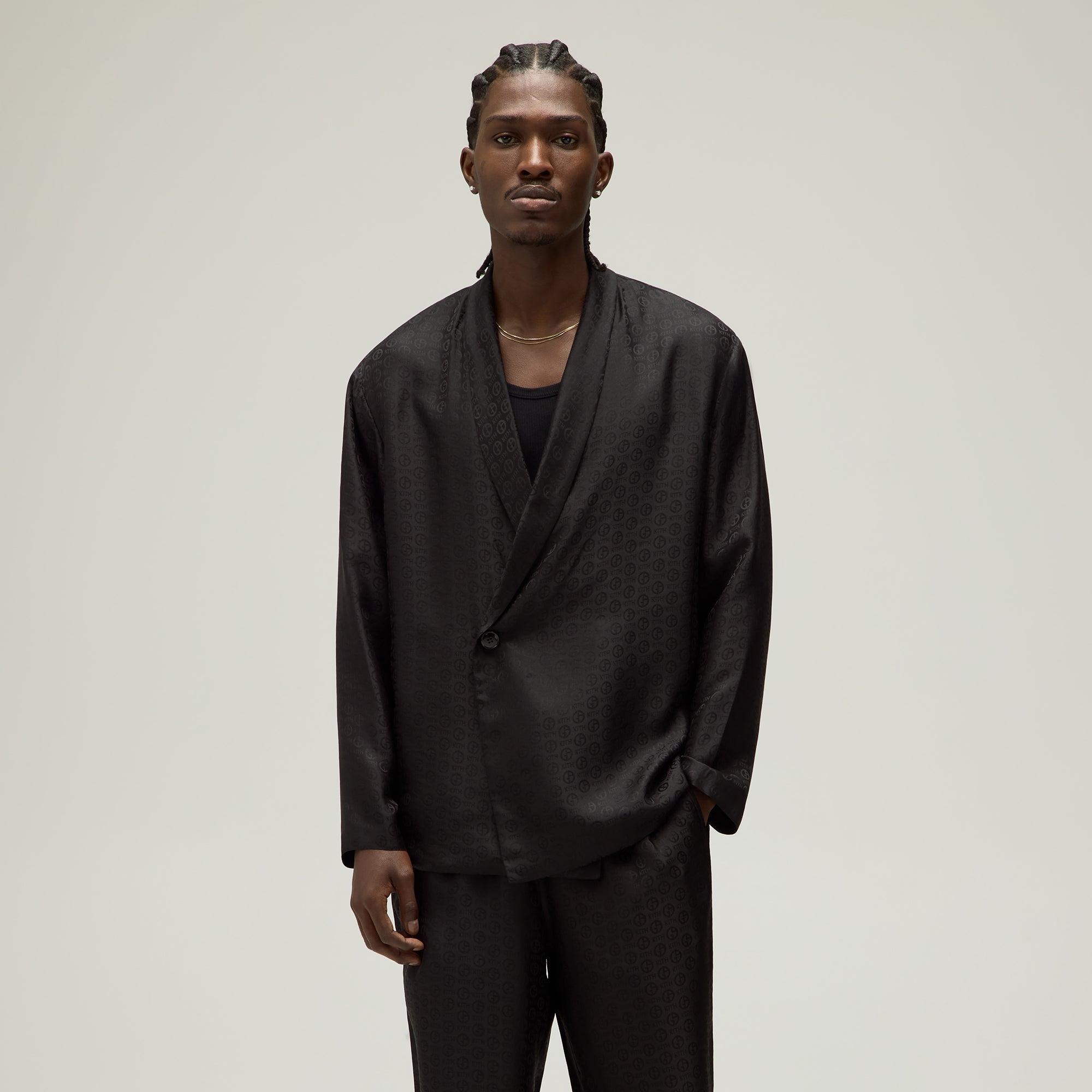 KITH NYC × Wilson トリスタン 上品 ストリート ヘンリーシャツ KITH NYC (キス ニューヨークシティー) 24SS ×MARVEL リーサル