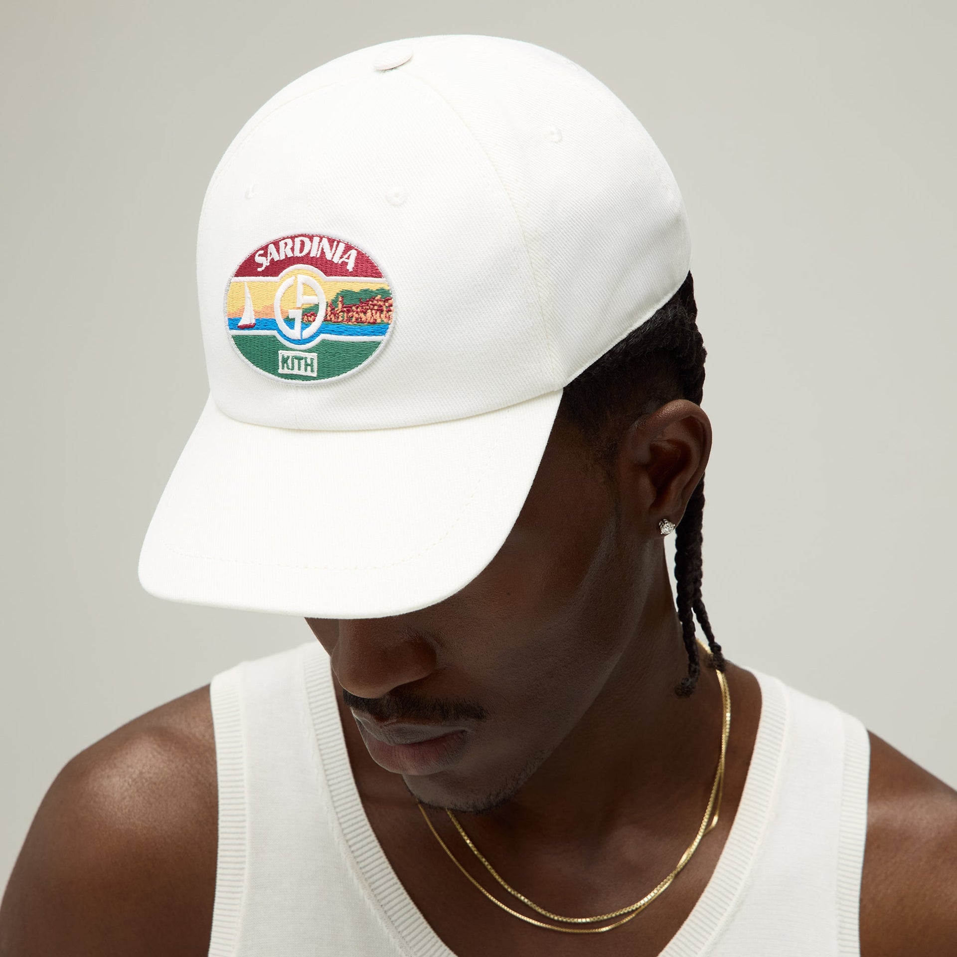 Giorgio Armani Kith Sardinia Classic Cap White - Main Image
