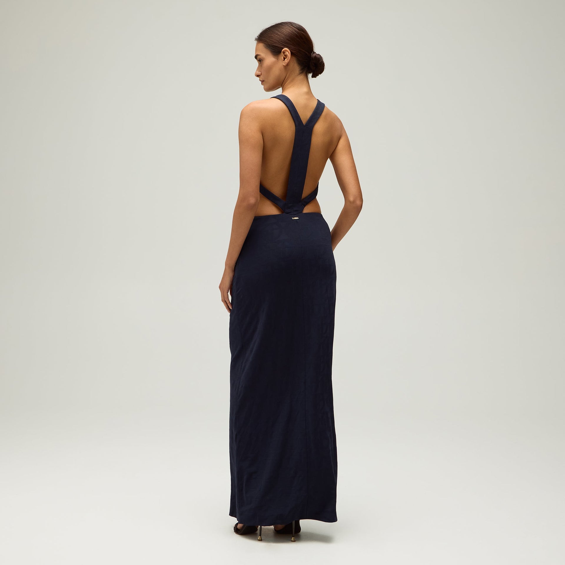 Giorgio Armani & Kith Women Viscose Jersey Gown - Nocturnal M Giorgio Armani & Kith Women Viscose Jersey Gown - Nocturnal M
